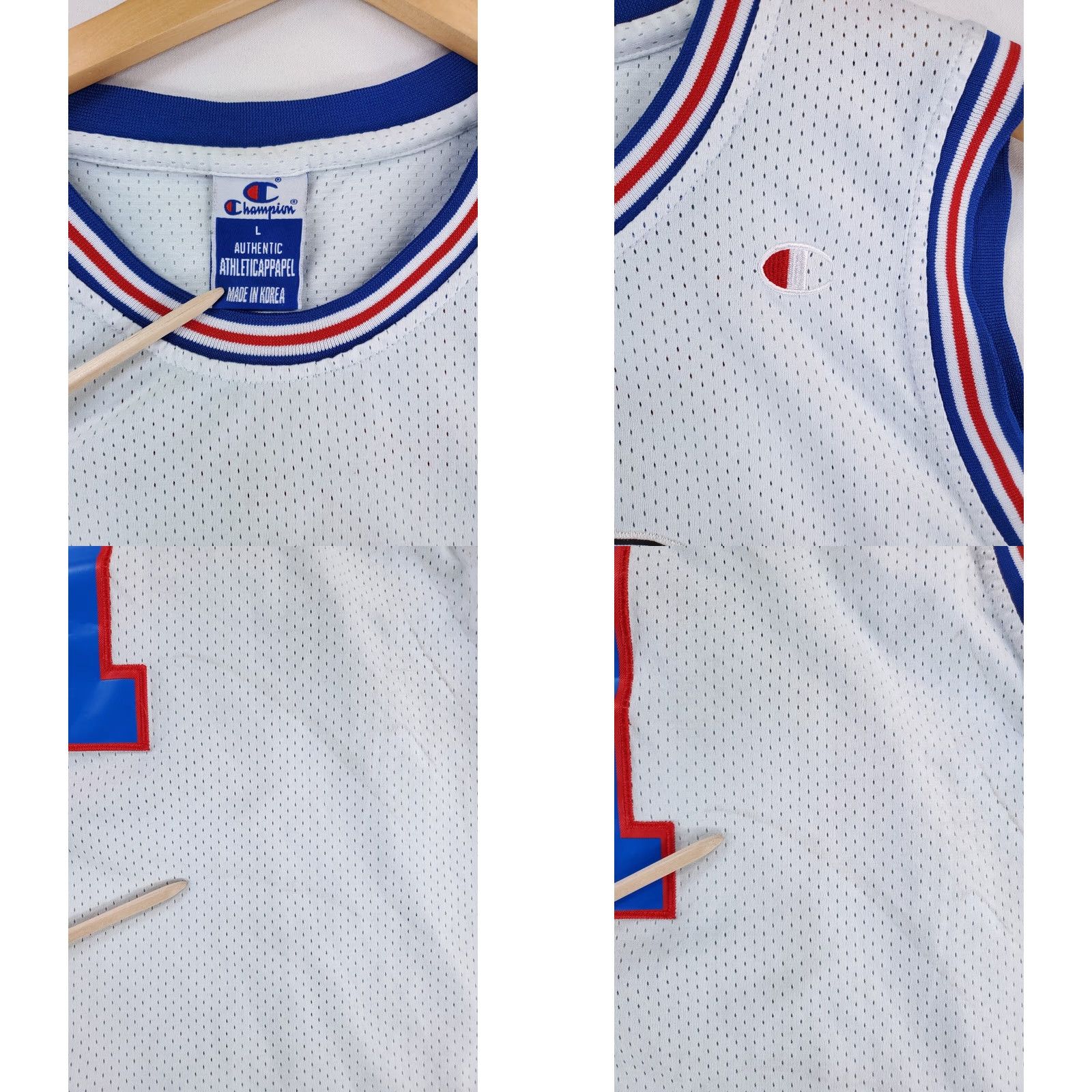 Champion VINTAGE Champion Space Jam Tune Squad Jersey Bugs Bunny White Mens L 90s Tank Size US L / EU 52-54 / 3 - 8 Thumbnail