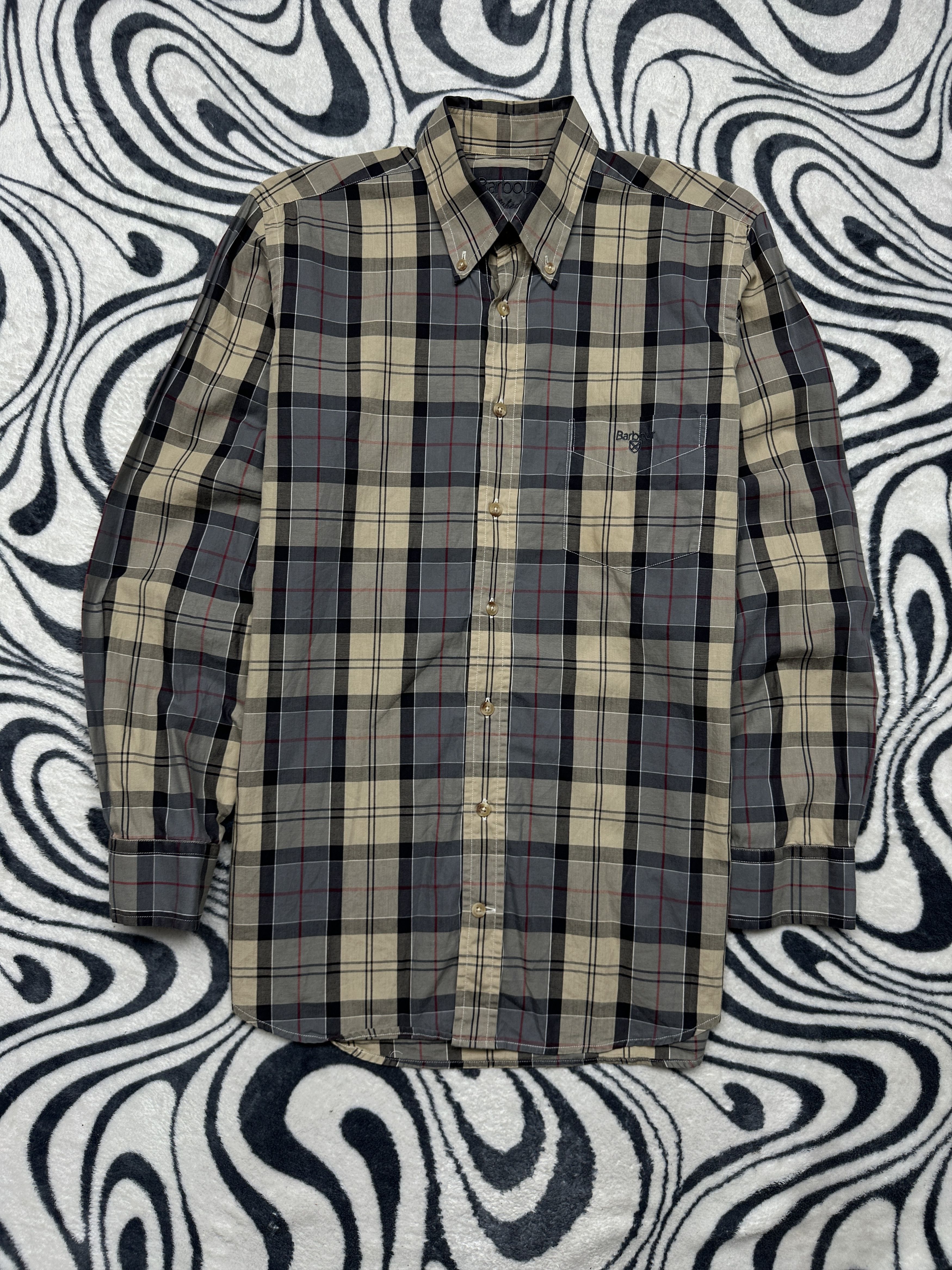 Barbour Barbour Tartan Vintage Mens Plaid Shirt Size US S / EU 44-46 / 1 - 1 Thumbnail