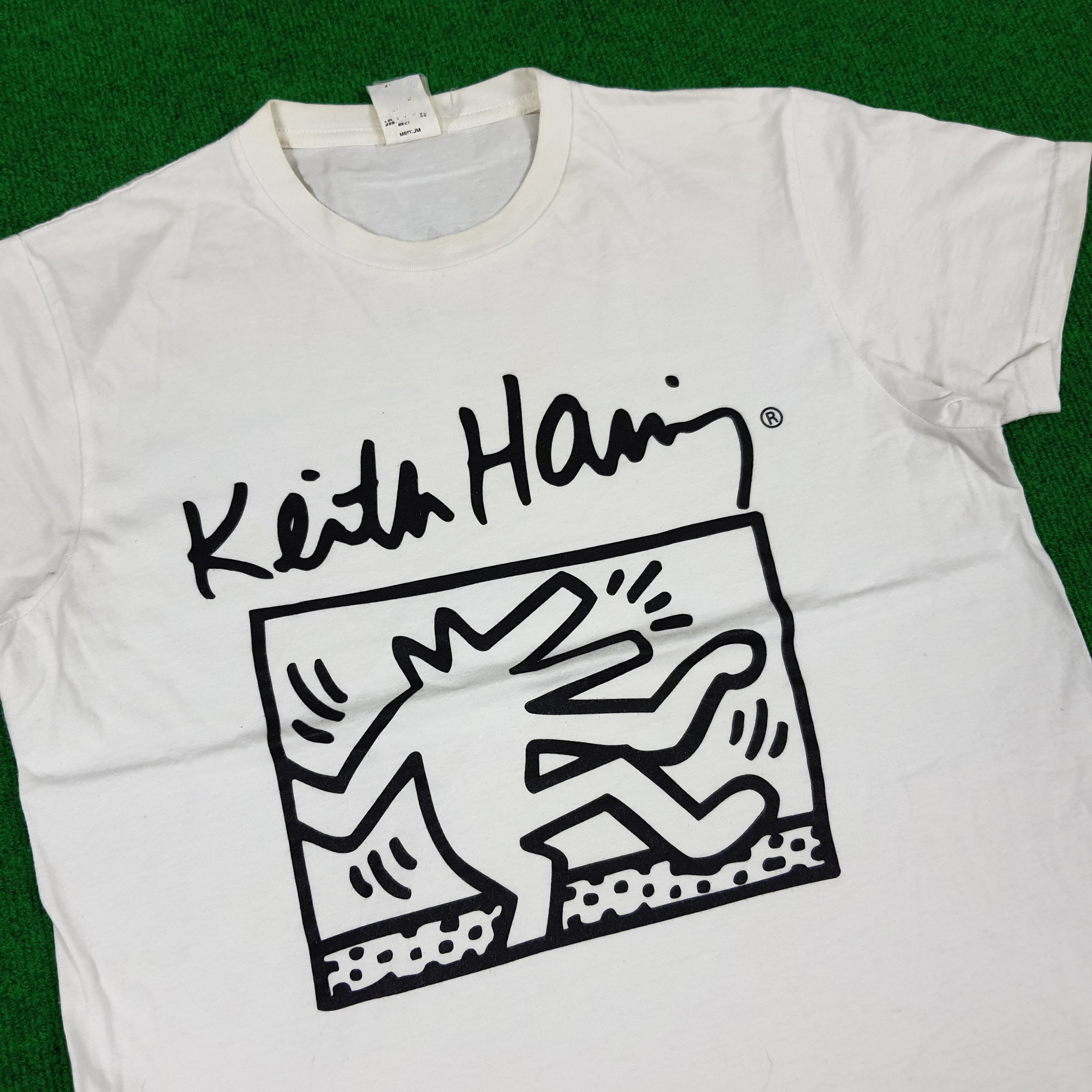 Keith Haring Vintage Keith Haring Art Streetwear T-shirt Size US M / EU 48-50 / 2 - 2 Thumbnail