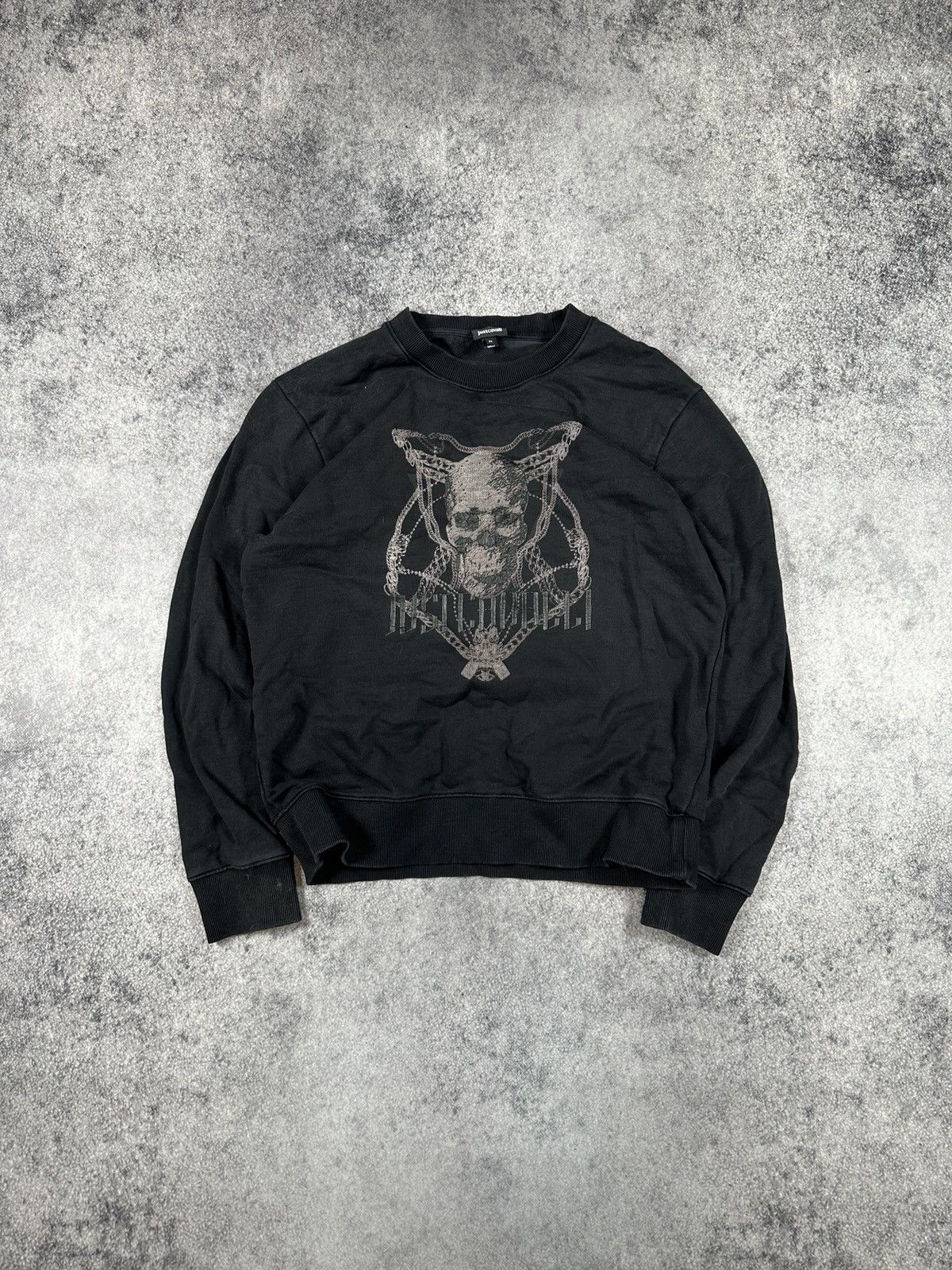 Just Cavalli Y2K Just Cavalli Logo Sweatshirt Streetwear Luxury Rare M Size US M / EU 48-50 / 2 - 1 Thumbnail