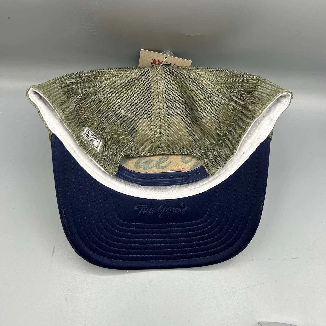 The Game Boulder Colorado Trucker Hat Men Red Blue The Game Snap Back Size ONE SIZE - 4 Thumbnail