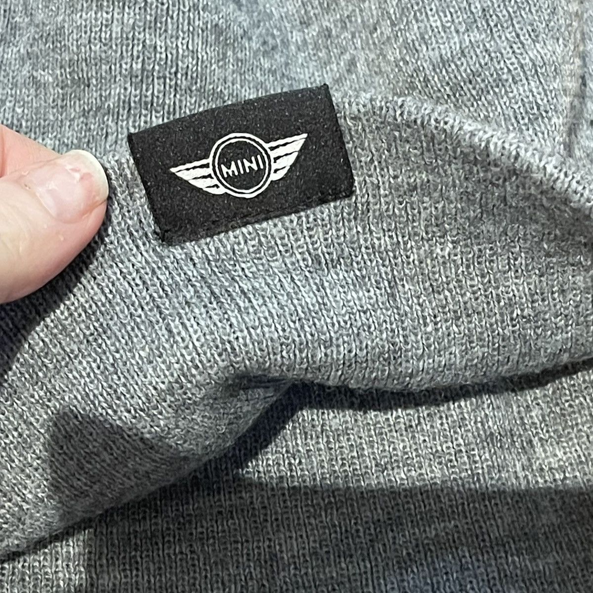 Other OEM Mini Cooper Beanie Adult Size Gray NWOT Size ONE SIZE - 2 Thumbnail