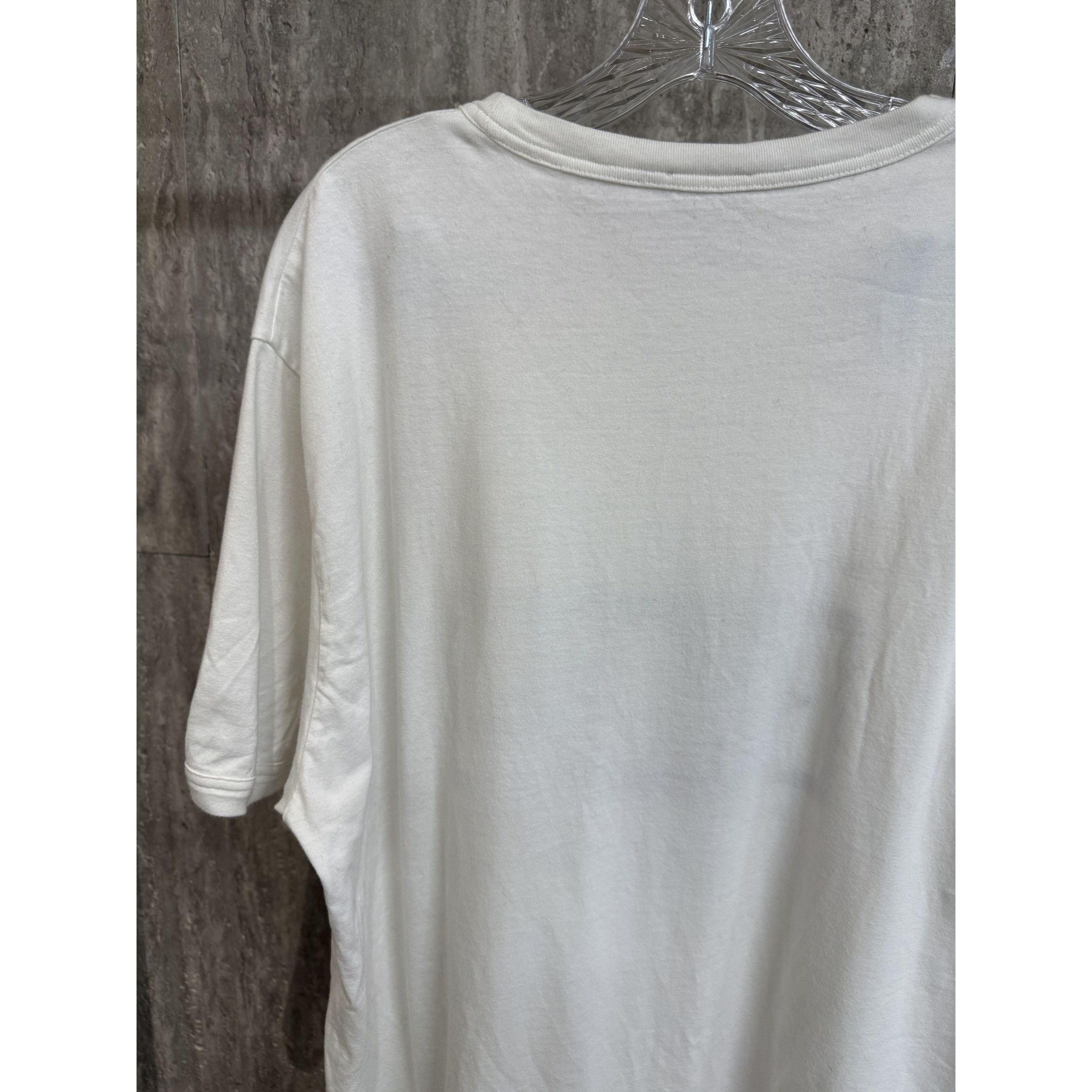Dior Christian Dior Couture Paris White T-Shirt X3L 100% Cotton Size US XXL / EU 58 / 5 - 7 Thumbnail
