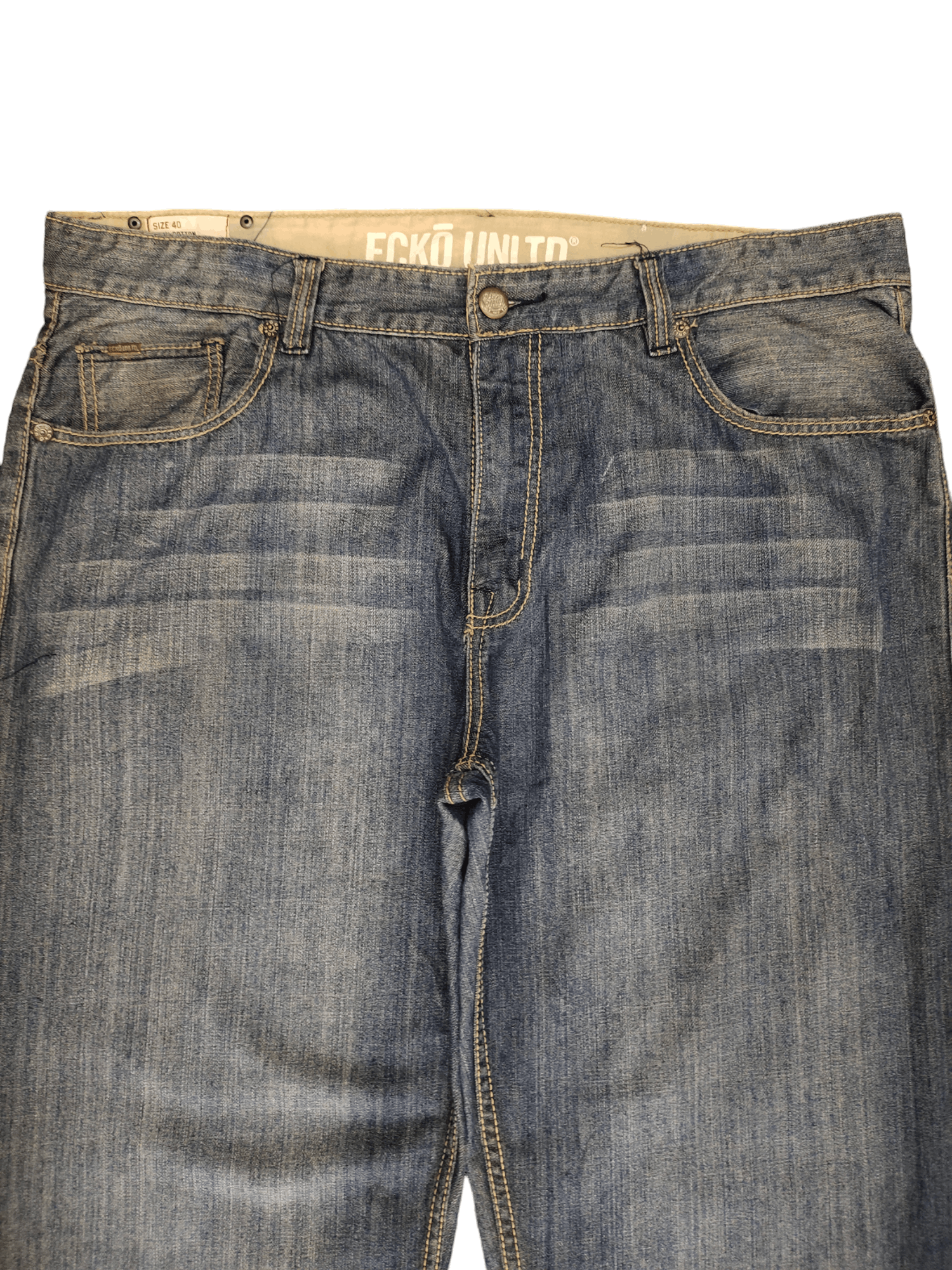 Ecko Unltd. Jnco Style Baggy Jeans Ecko Unltd Denim Wide Loose Y2k Size US 40 / EU 56 - 10 Thumbnail
