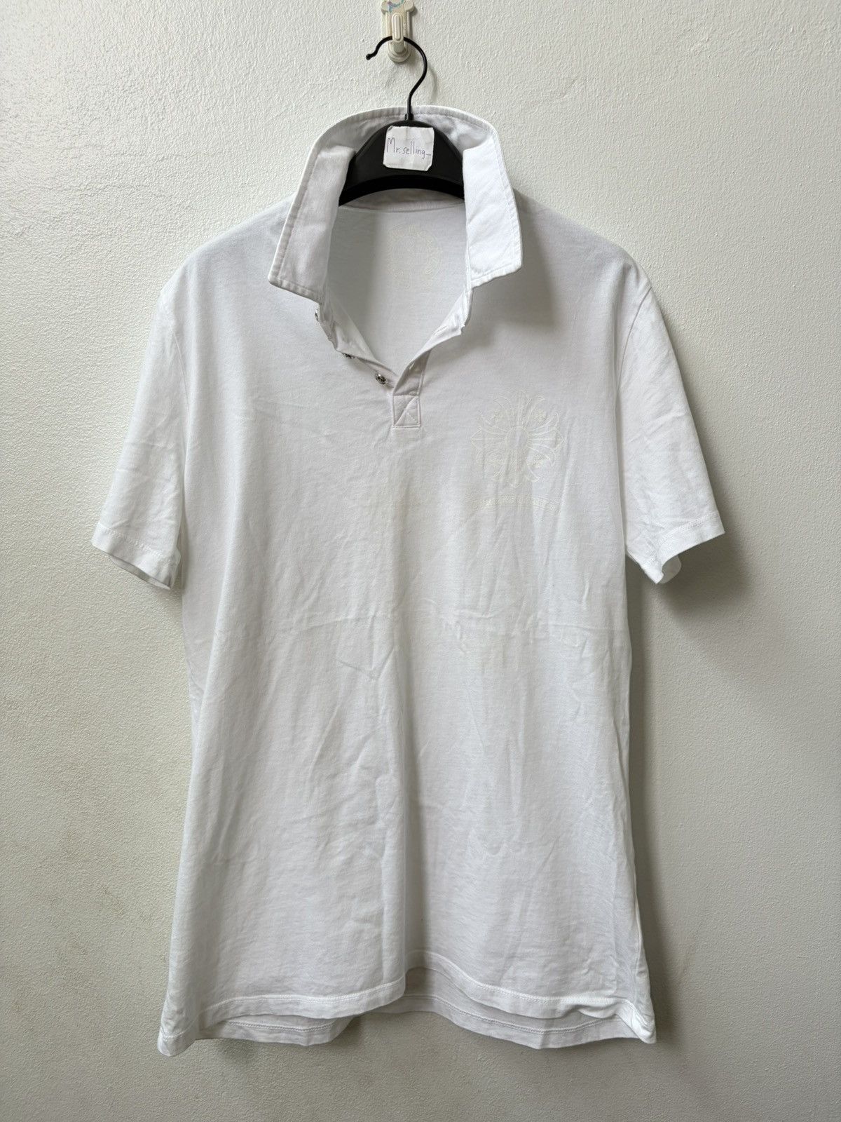 Chrome Hearts Chrome Heart White Polo Size US M / EU 48-50 / 2 - 1 Thumbnail