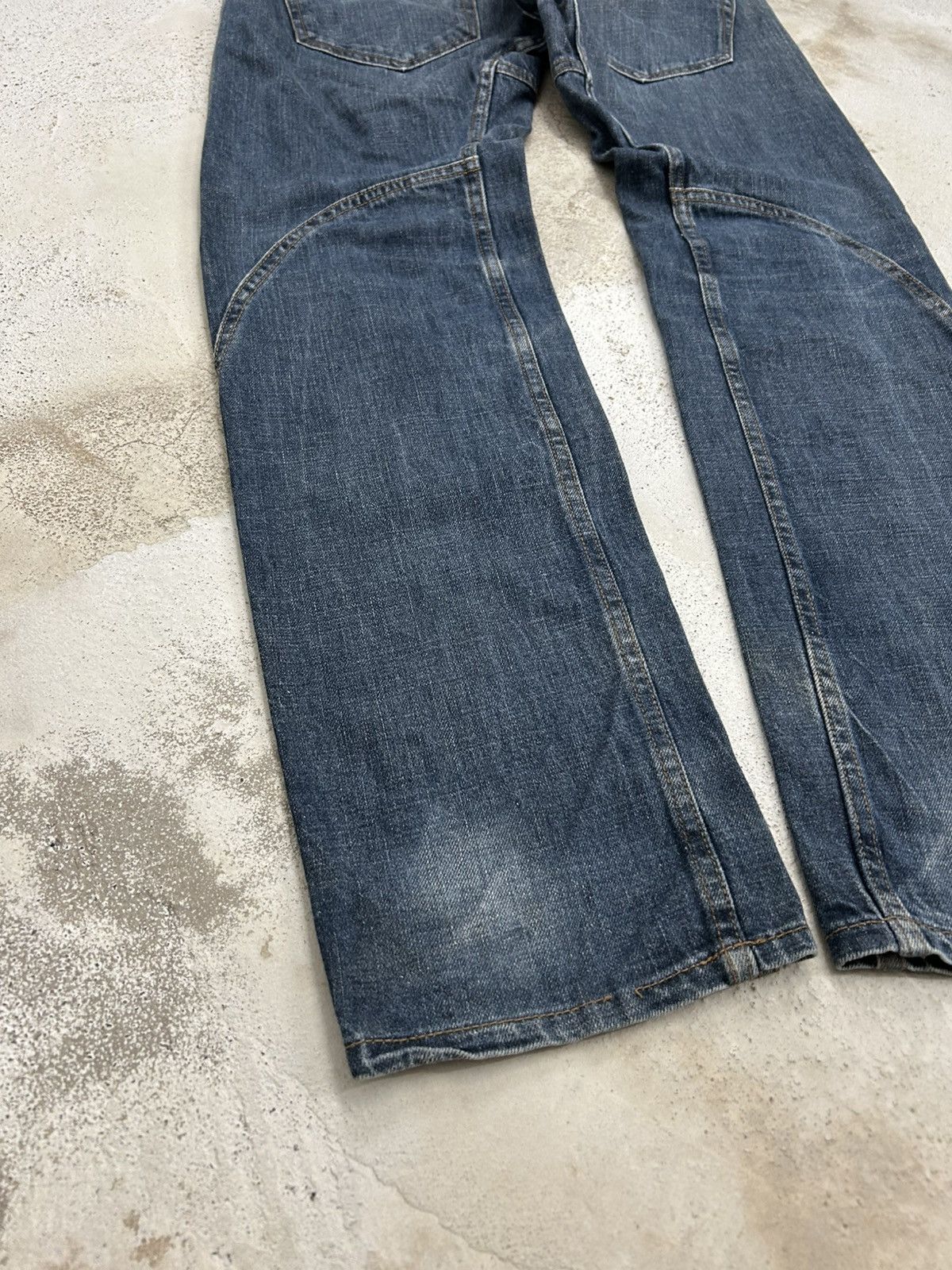 Japanese Brand Made In Heaven Unique Knee Arrow Kapital Style Junya Watanab Size US 33 - 15 Thumbnail