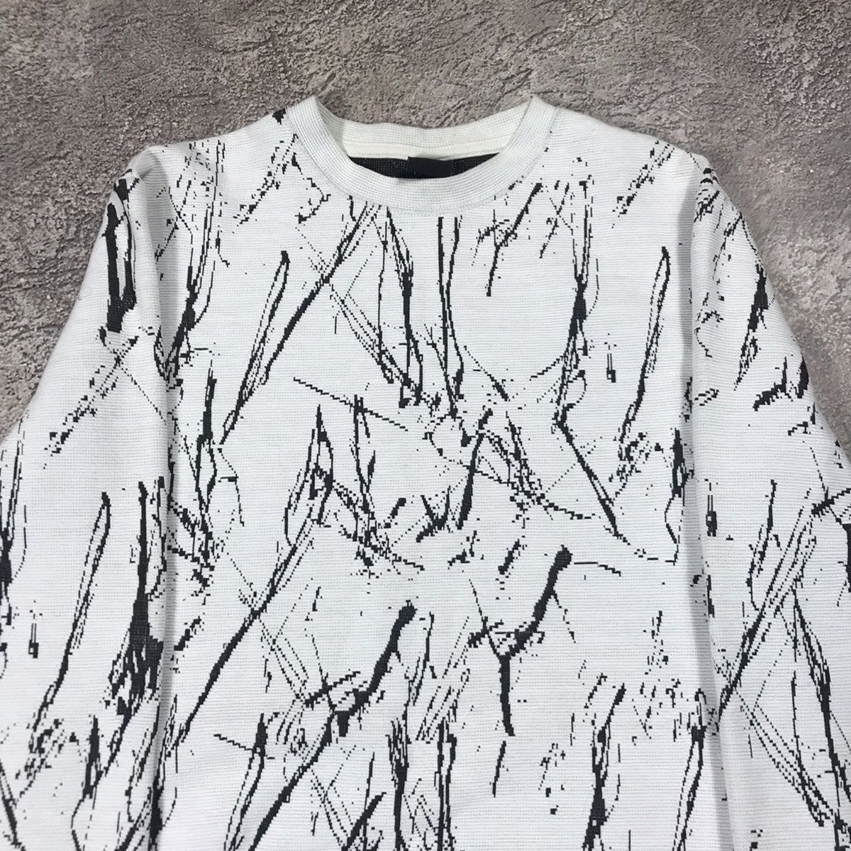 Vintage Vintage Y2K Abstract All Over Print Sweatshirt Streetwear M Size US M / EU 48-50 / 2 - 2 Thumbnail