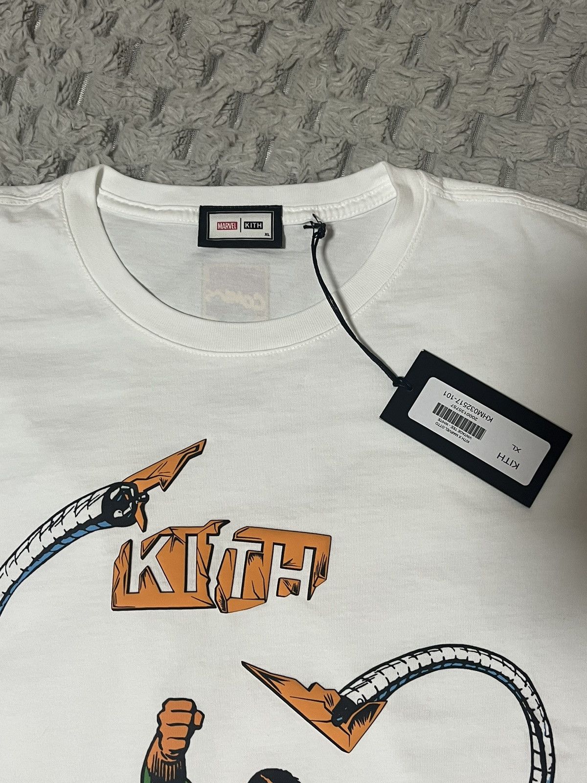 Kith × Marvel Comics Marvel x Kith Otto Vintage Tee white Size XL 