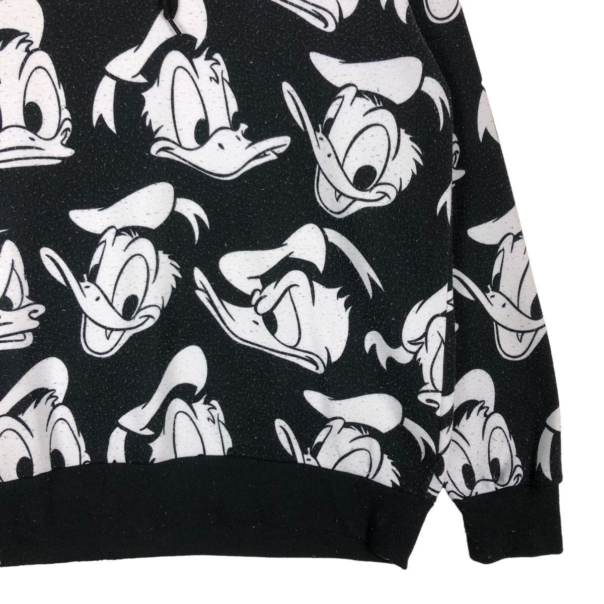 Cartoon Network 🔥Vintage Donald Duck Disney Over Print Hoodie Jacket Size US L / EU 52-54 / 3 - 5 Thumbnail