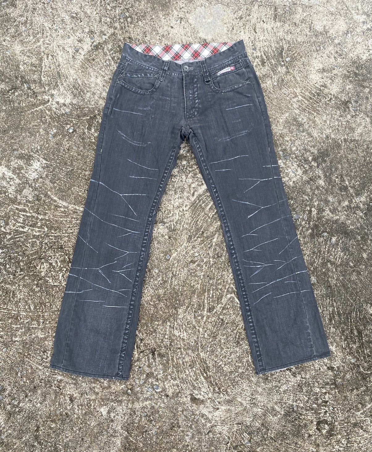 Hysteric Glamour × Nicole Club Nicole Club For Men Bootcut Jeans Size US 31 - 3 Thumbnail