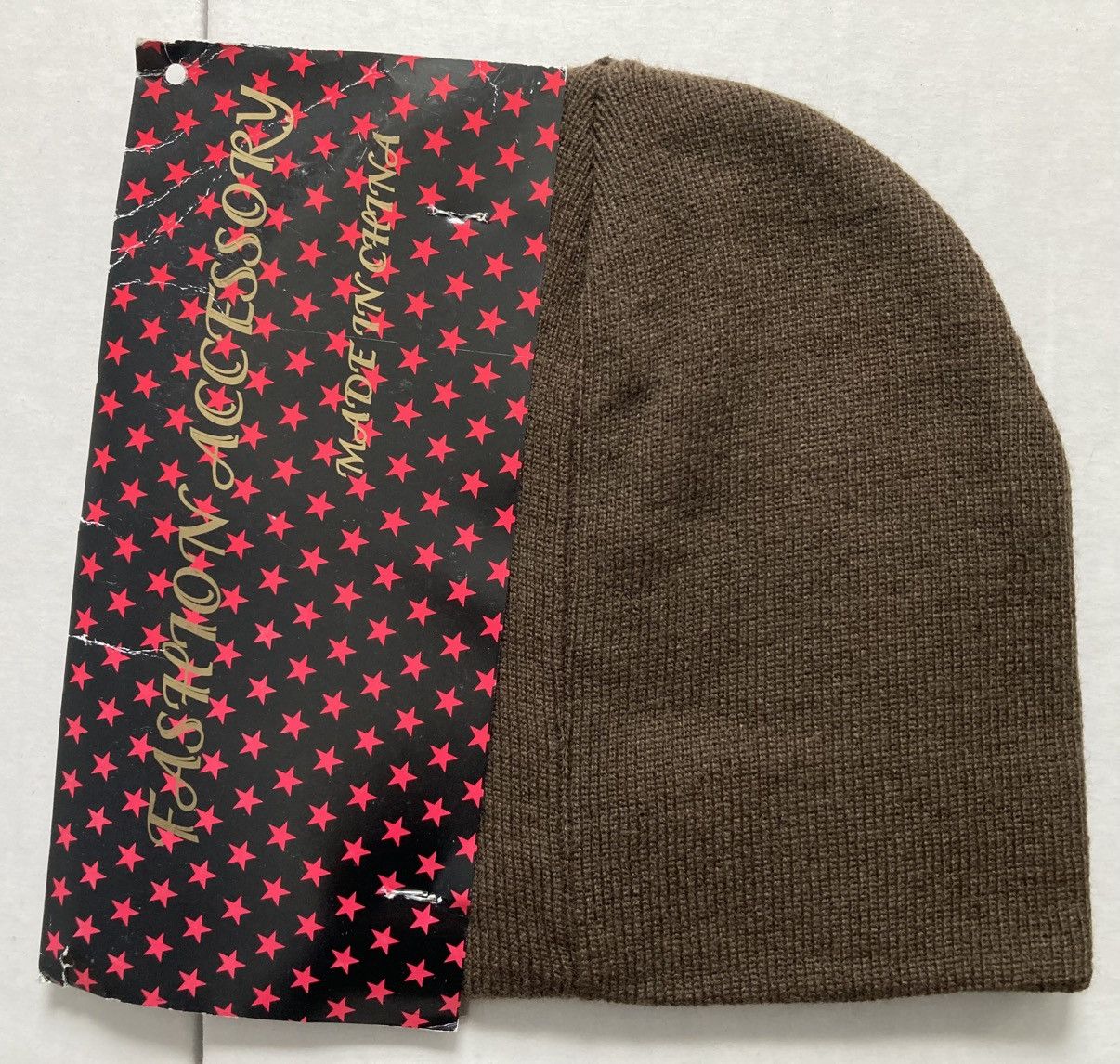 Christian Audigier × Ed Hardy × Vintage DON ED HARDY BROWN BEANIE CAP GEISHA JAPANESE EMBROIDERED Size ONE SIZE - 2 Thumbnail