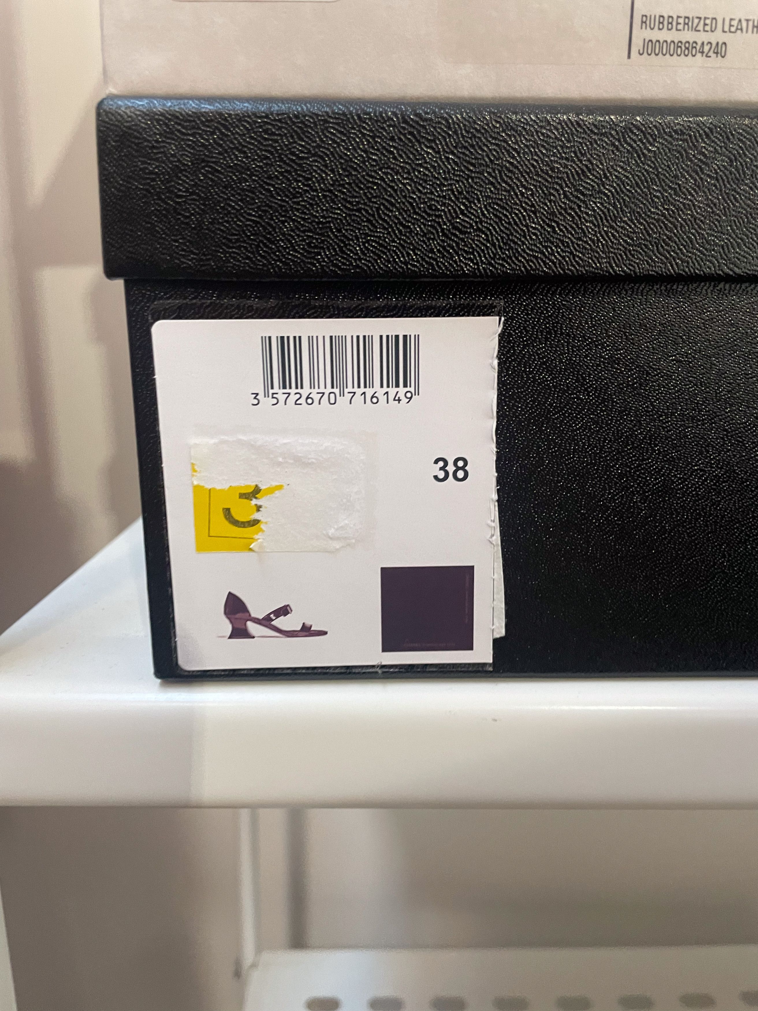 Chanel Black Heel Sandals Size US 7.5 / IT 37.5 - 10 Thumbnail