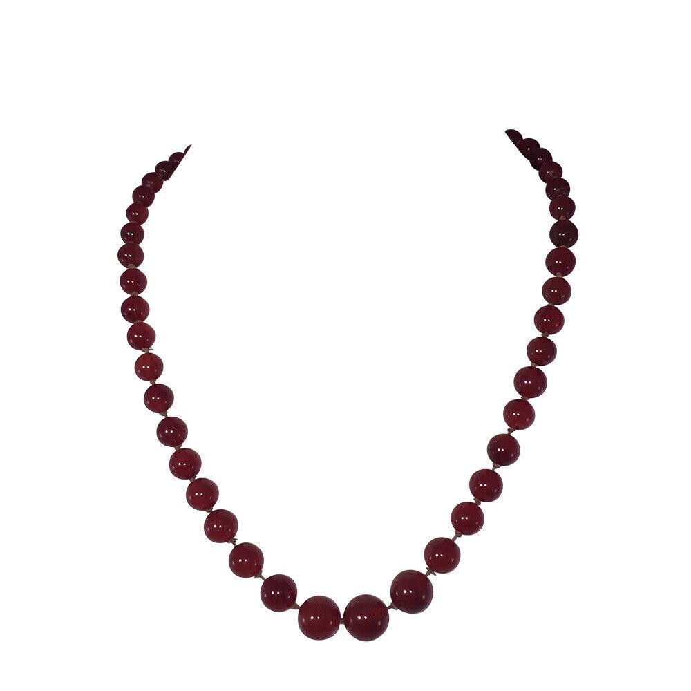 Designer Graduated Carnelian AAA Grade Bead Necklace Size ONE SIZE - 1 Thumbnail