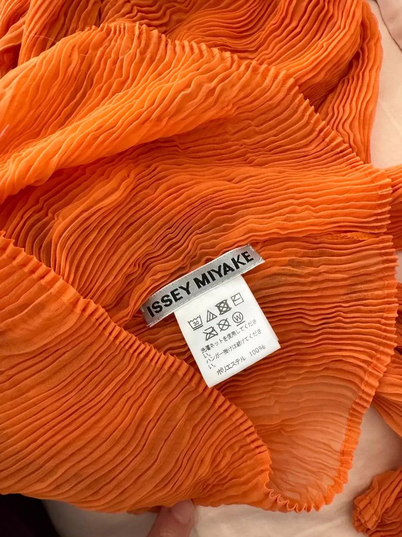 Issey Miyake Issey Miyake size:2 An orange wicker top Size XS / US 0-2 / IT 36-38 - 4 Thumbnail