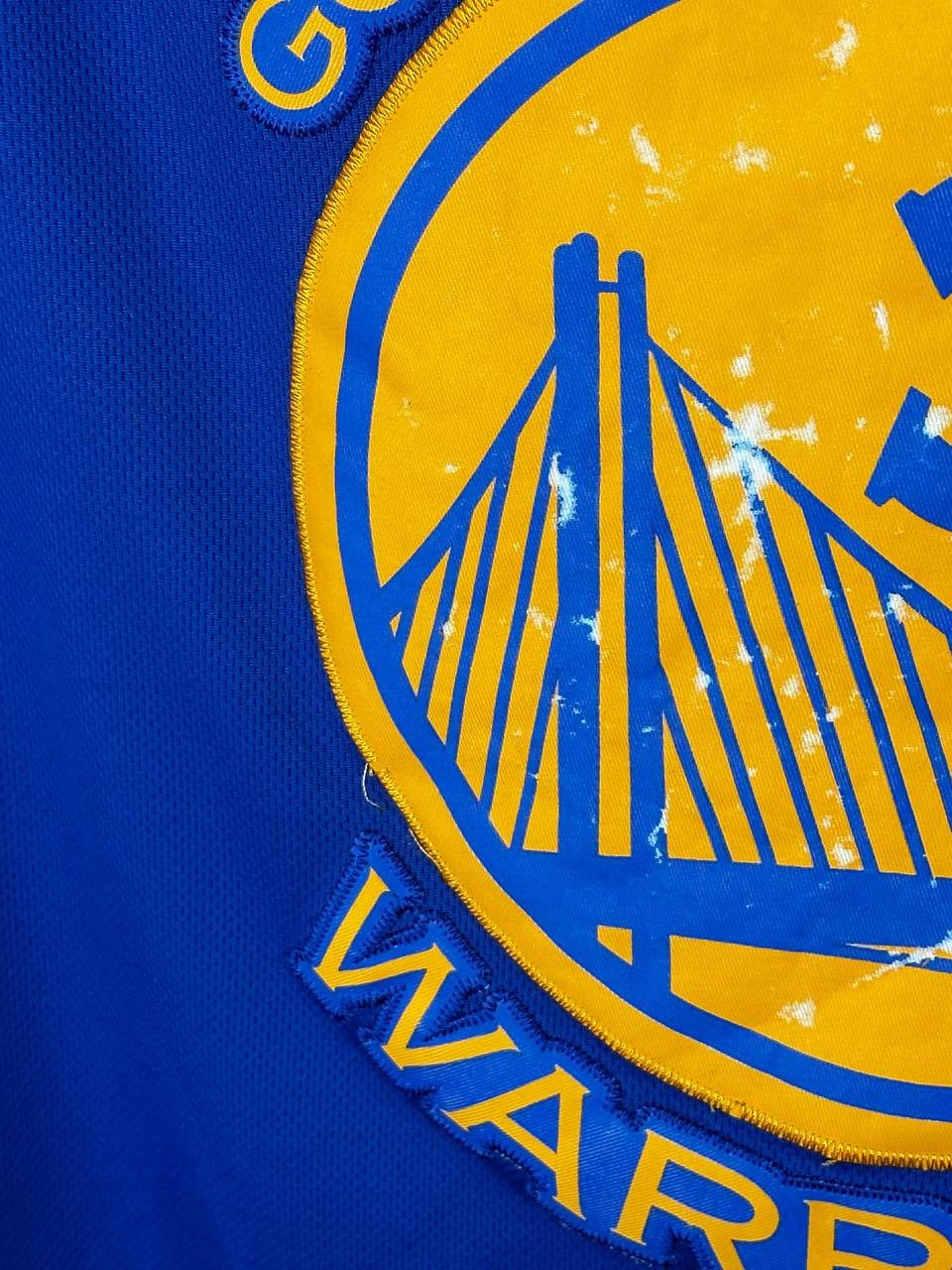 Adidas Golden State Warriors 30 Curry Adidas NBA Jersey Large Size US L / EU 52-54 / 3 - 10 Thumbnail