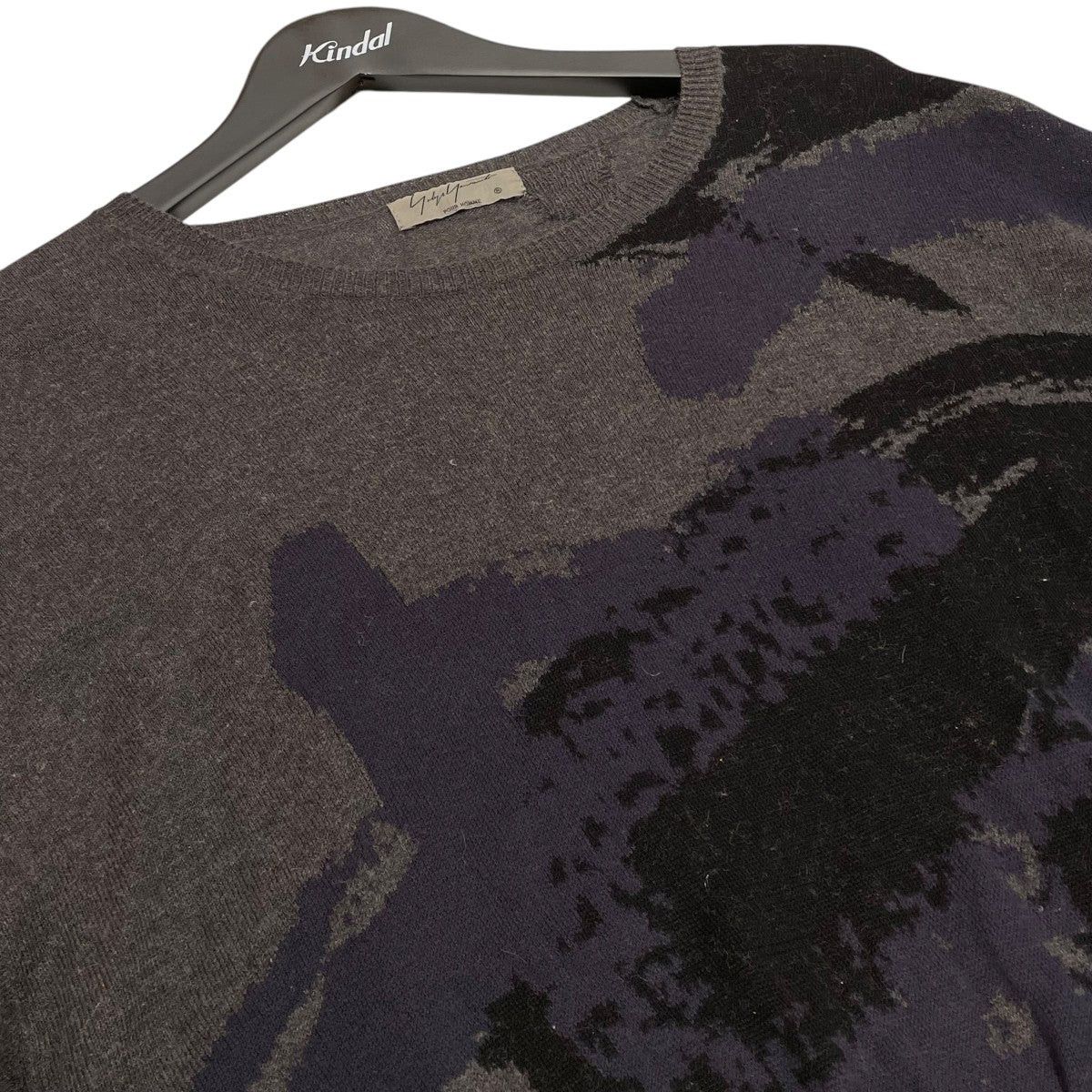 Yohji Yamamoto Yohji Yamamoto pour hommeGrey / Material: Cotton Knit Size US L / EU 52-54 / 3 - 3 Thumbnail