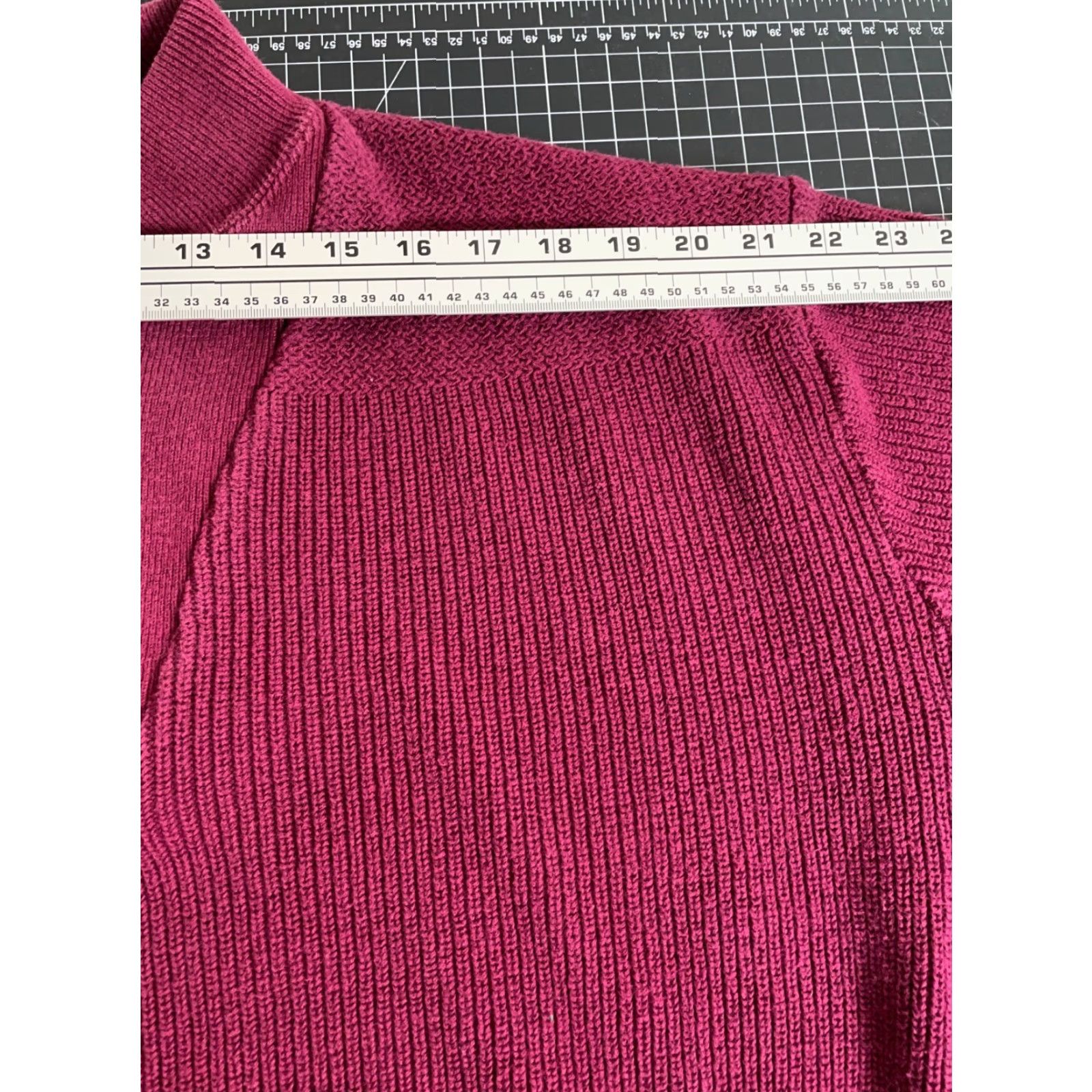 Vintage VINTAGE L.L. Bean Henley Sweater Men XL Tall Dark Red Burgundy Cotton 90s Fisherman Crew Neck Knitted Heavyweight Knit Casual Mens Big & Tall Shirt Size US XL / EU 56 / 4 - 7 Thumbnail