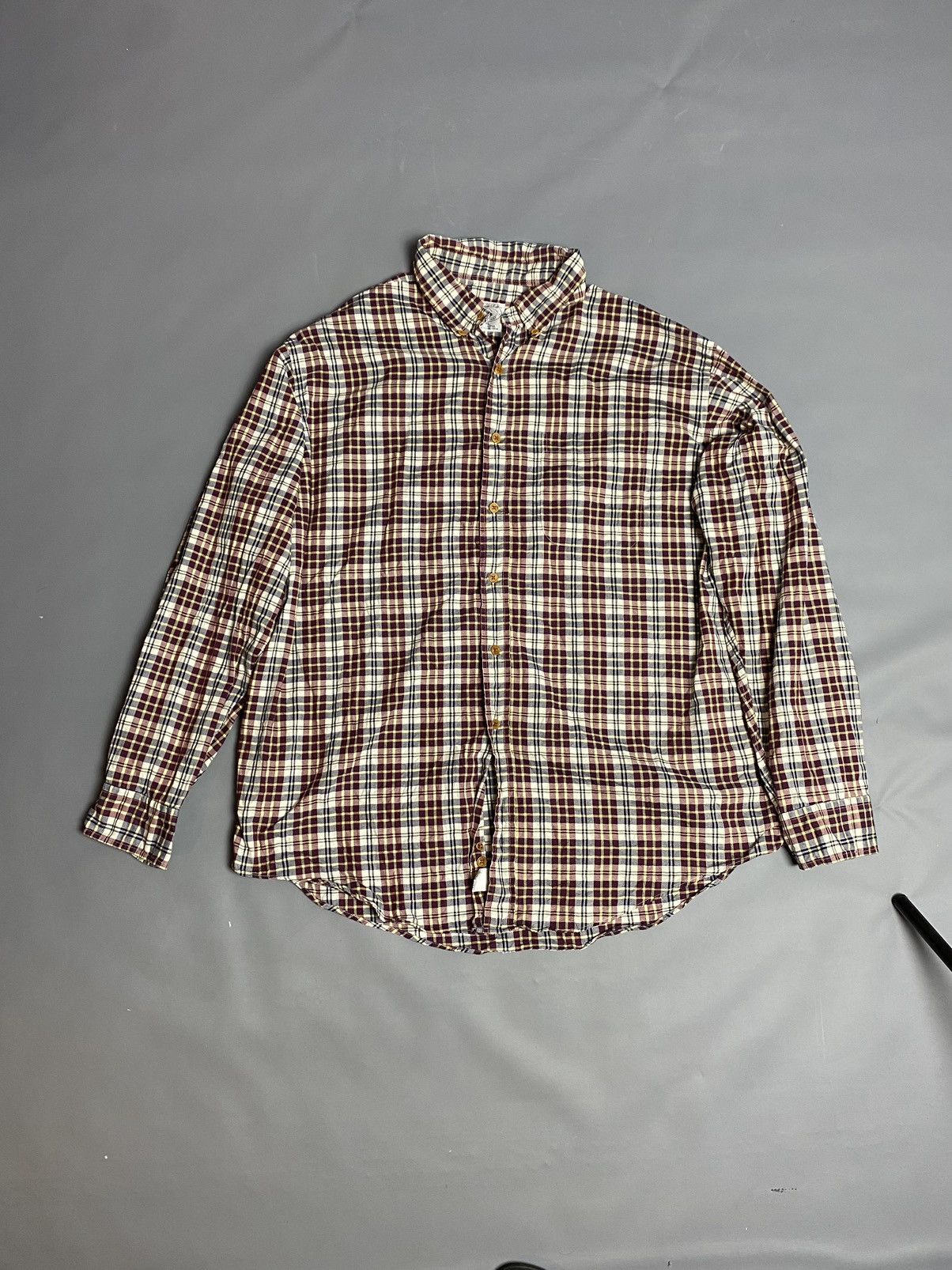 Brooks Brothers Vintage Brooks Brothers Men’s Sport Shirt Plaid Size XL Size US XL / EU 56 / 4 - 1 Thumbnail