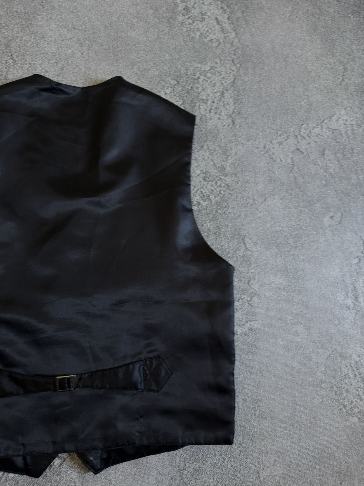 Genuine Leather Retro leather vest S/size vintage western style avantgarde Size US S / EU 44-46 / 1 - 9 Thumbnail