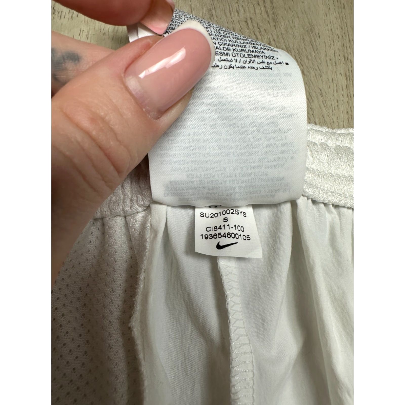Nike Nike England Mens Nylon Track Pants Nike England Track Pants Mens S White Nylon Stadium Activewear Size US 29 - 7 Thumbnail