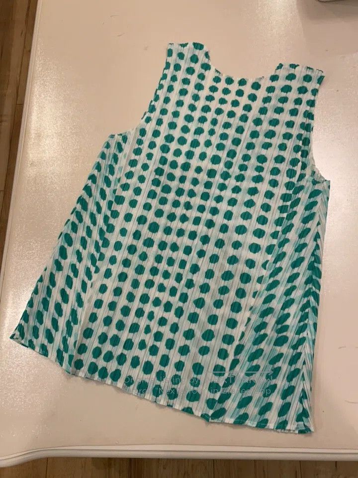 Issey Miyake Issey Miyake Crew Neck Tank Top Size XL / US 12-14 / IT 48-50 - 3 Thumbnail