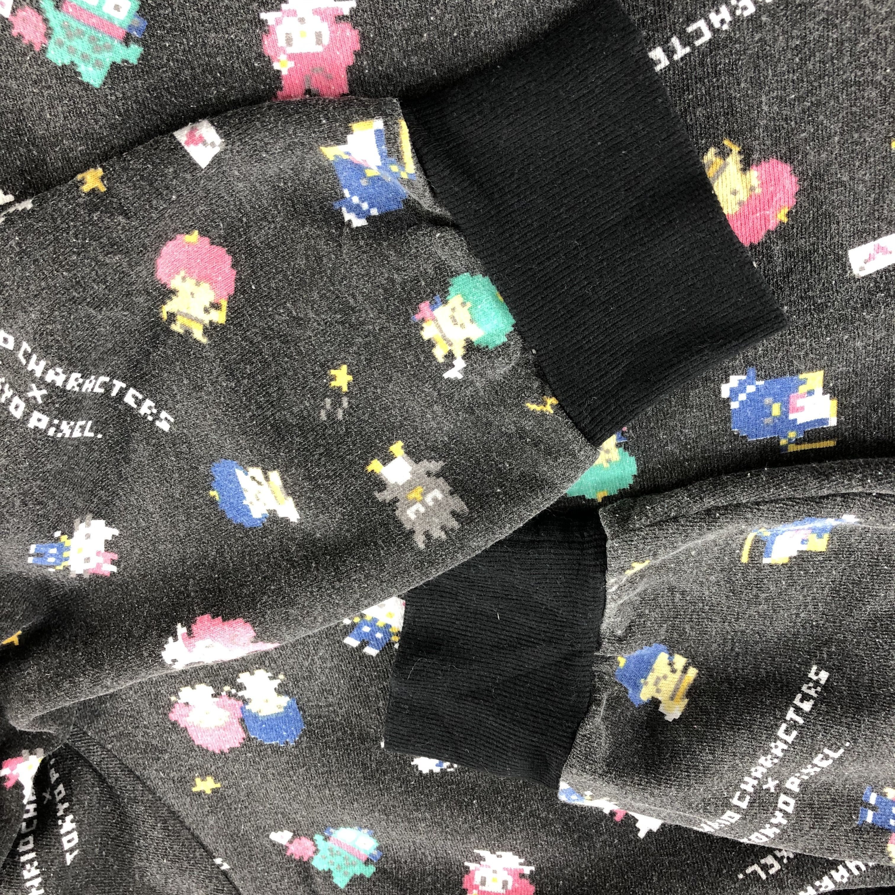 Japanese Brand Sanrio Characters x Tokyo Pixel All Over Print Hoodie Size US L / EU 52-54 / 3 - 6 Thumbnail