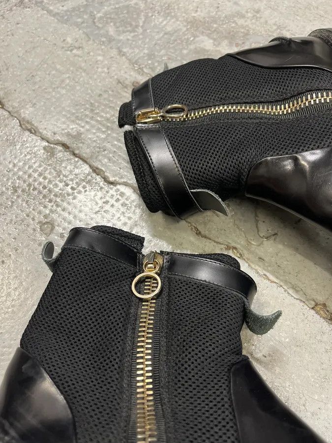Paul Smith × Vintage Paul Smith Black Leather Hybrid Boots Size US 8 / EU 41 - 4 Thumbnail
