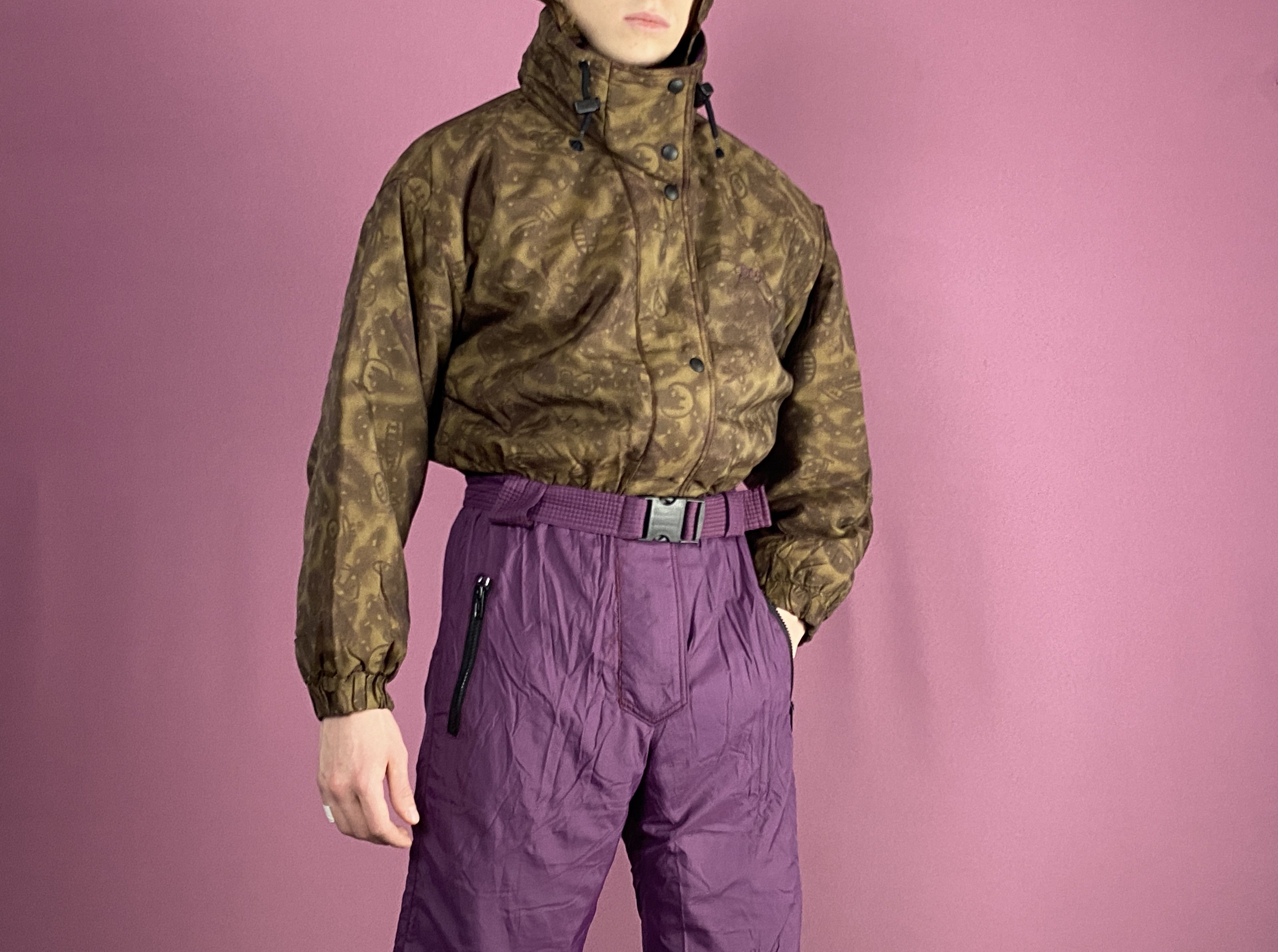 Vintage 90s Brugi Vintage Men's One Piece Ski Suit - S Size US S / EU 44-46 / 1 - 1 Thumbnail