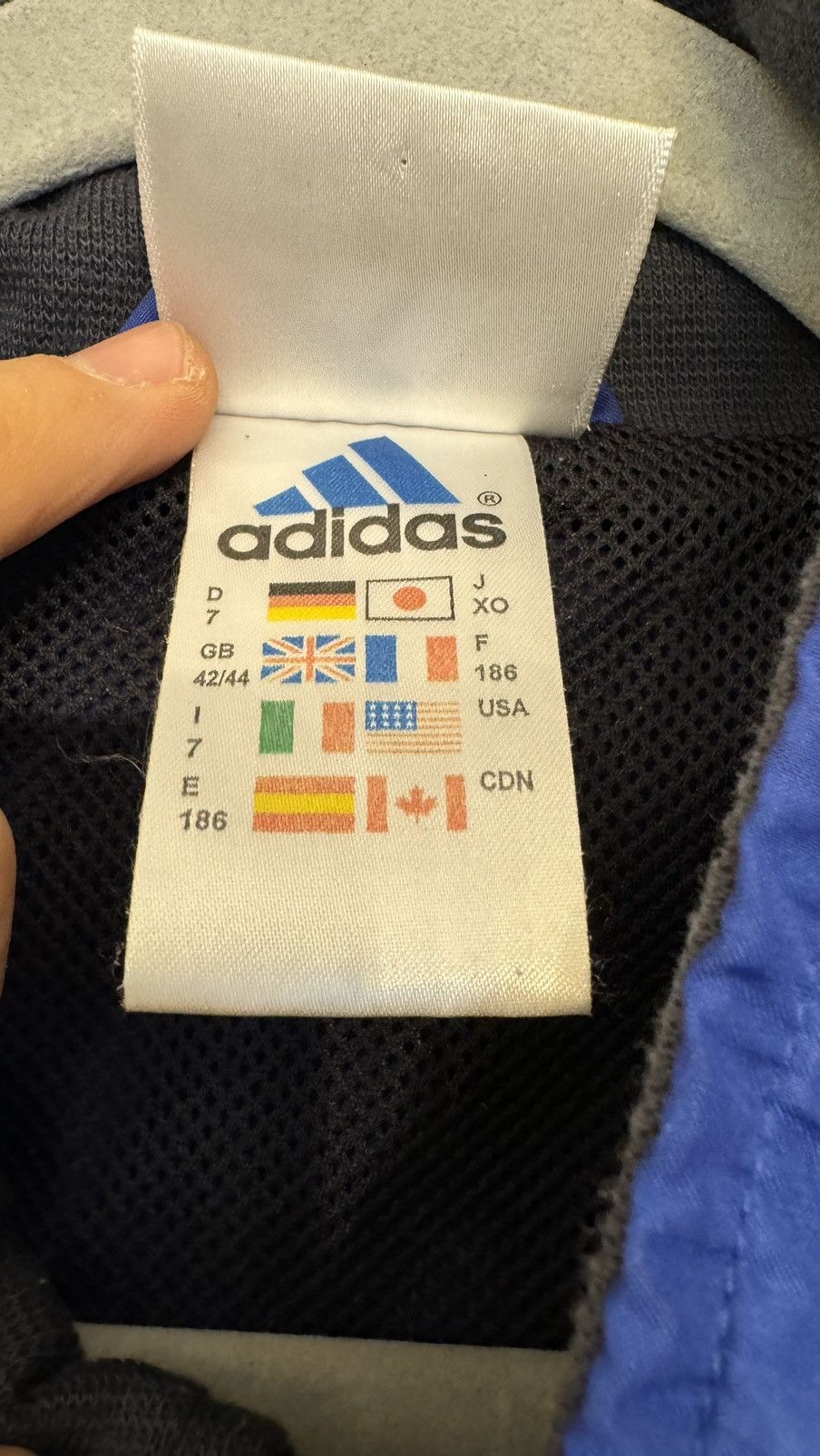 Adidas Adidas original vintage zip up y2k 90s 80s windbreaker Size US L / EU 52-54 / 3 - 8 Thumbnail