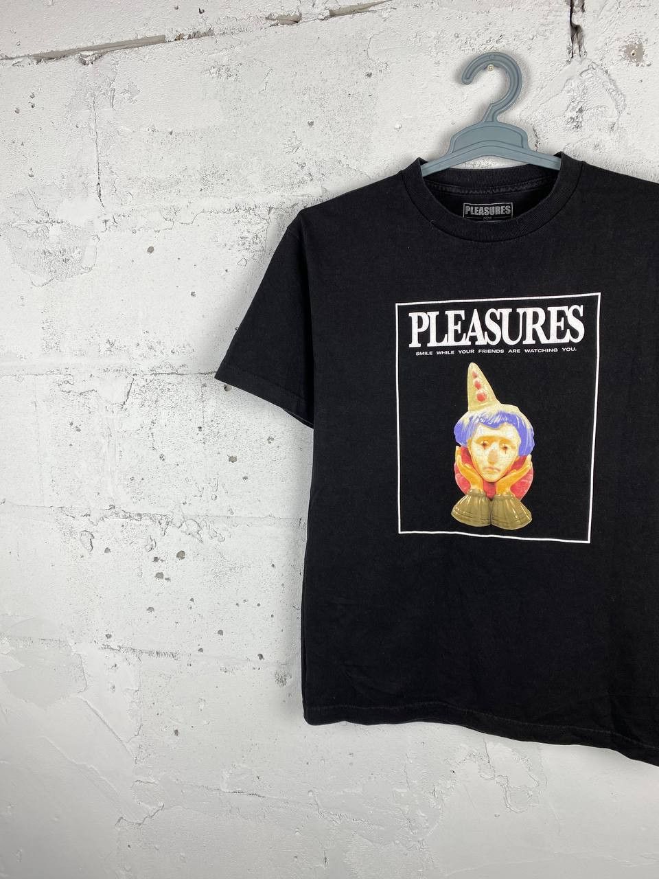 Pleasures Pleasures Arlecin Black Printed T Shirt Size US M / EU 48-50 / 2 - 2 Thumbnail