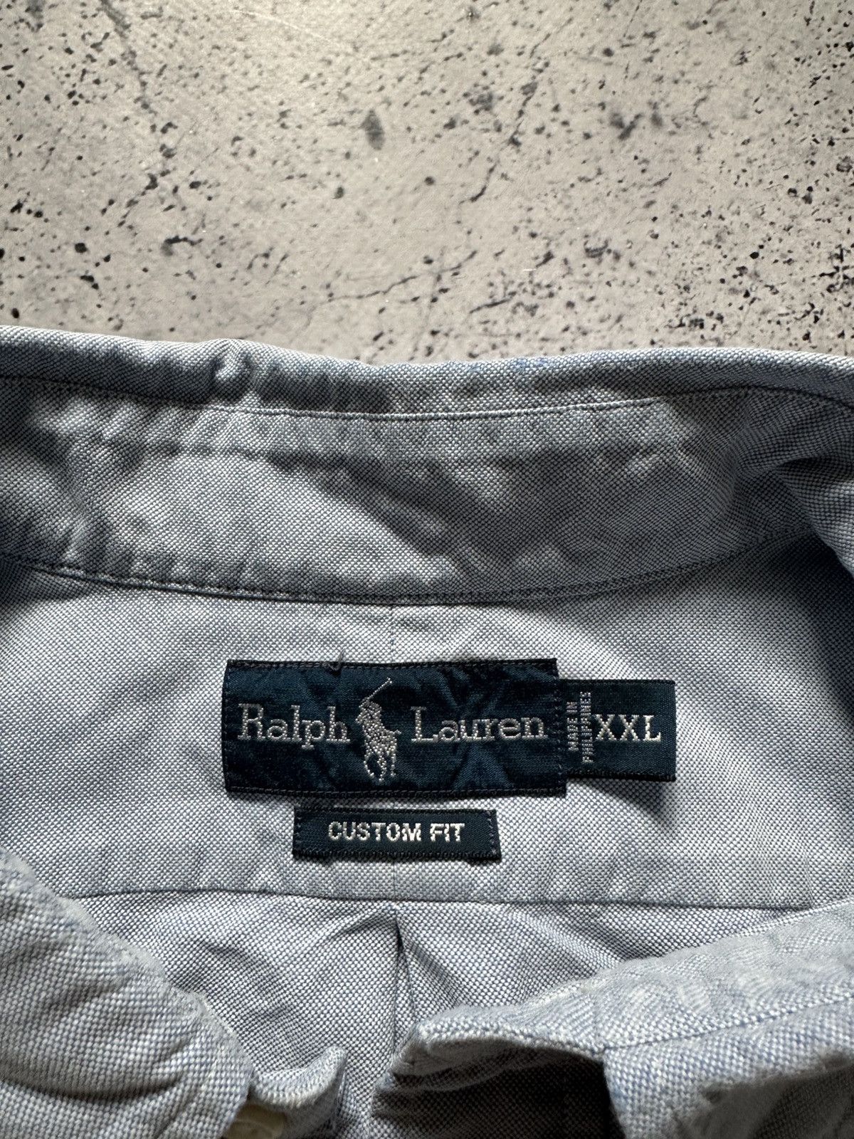 Vintage Vintage Polo Ralph Lauren Button Up Shirt Mini Pony Y2K USA Size US XXL / EU 58 / 5 - 3 Thumbnail