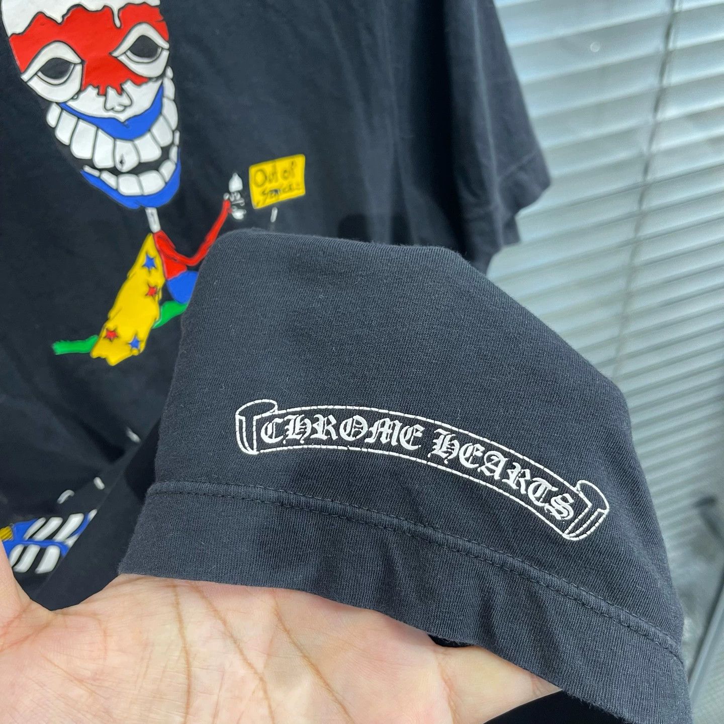 Chrome Hearts Chrome Hearts Matty Boy Cross Horseshoe Back4 S 99New Tee Size US S / EU 44-46 / 1 - 6 Thumbnail