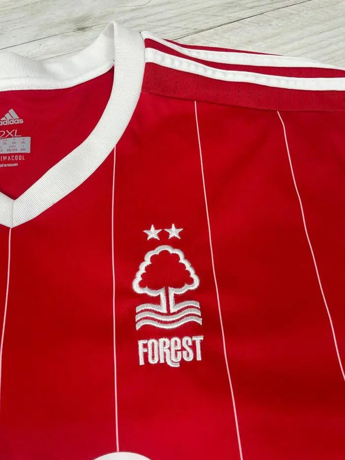 Adidas Adidas Nottingham Forest 2017 2018 Home Shirt Soccer Jersey Size US XXL / EU 58 / 5 - 5 Thumbnail