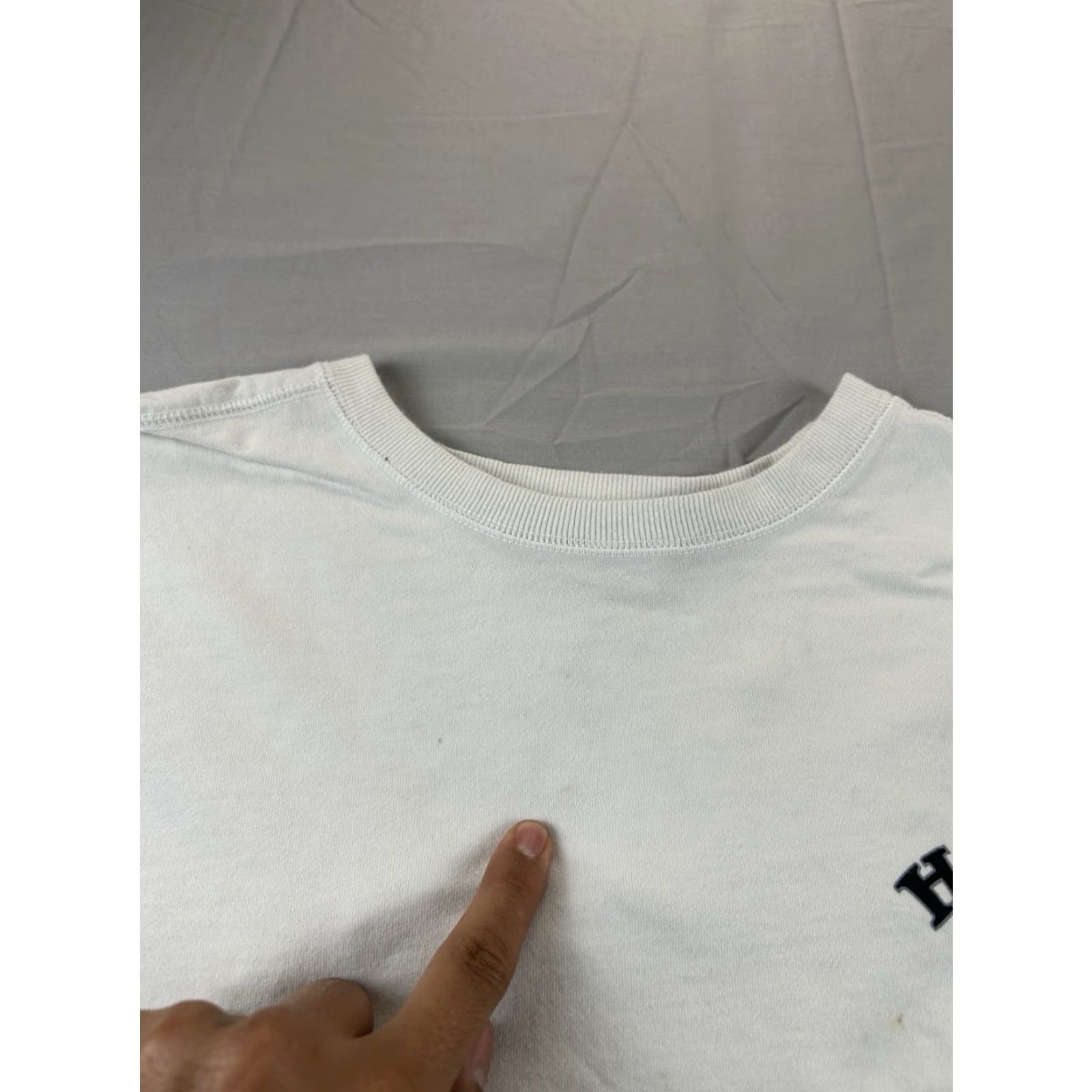 Harley Davidson Harley-Davidson Long Sleeve Shirt 2XL Men’s Skull White Sleeve Y2K Hit Size US XXL / EU 58 / 5 - 7 Thumbnail