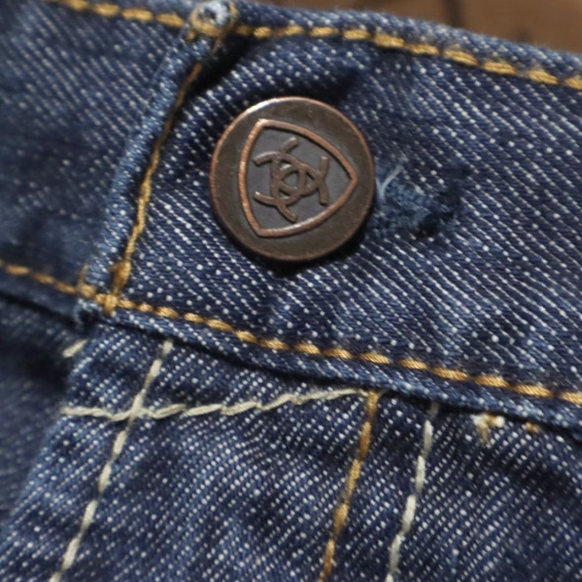 Ariat Ariat M4 FR Low Rise Boot Cotton Denim Jeans Pants Blue Men's 38 Shirts Jeans Pants Blue Mens Regular Fit 38 Denim 90s? Size US 38 / EU 54 - 7 Thumbnail
