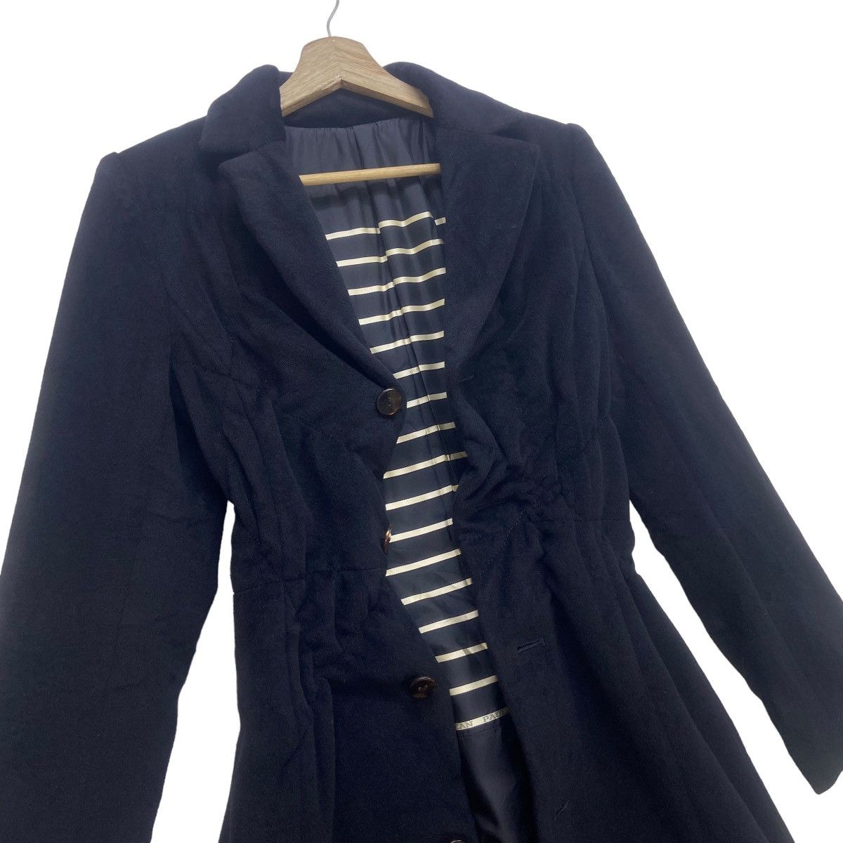 Jean Paul Gaultier 🔥Jean Paul Gaultier Wool Long Coat Size XS / US 0-2 / IT 36-38 - 7 Thumbnail