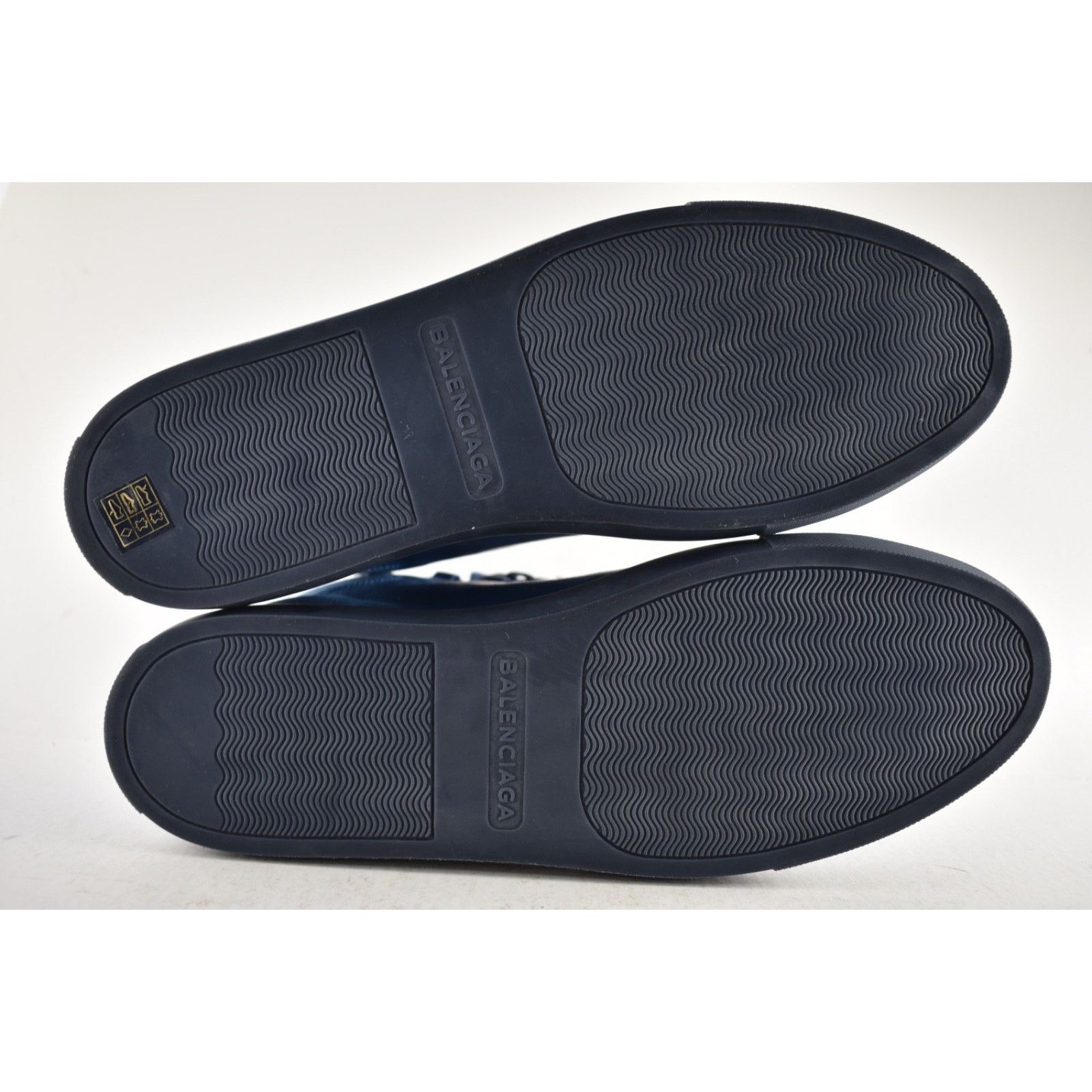 Balenciaga Balenciaga Mens Arena Blue Suede High Top Sneaker 43 10 Size US 10 / EU 43 - 11 Thumbnail