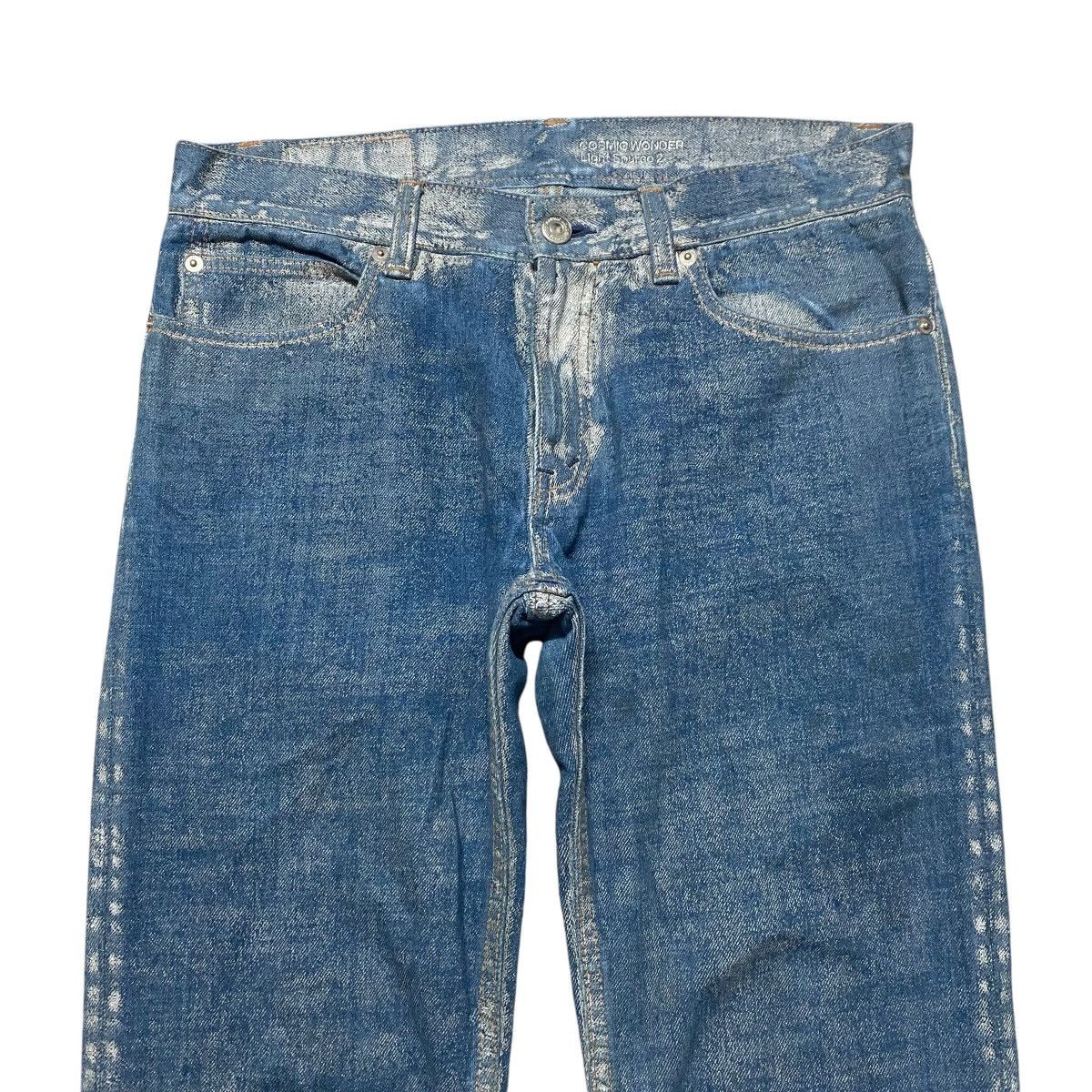 Cosmic Wonder Vintage Cosmic Wonder Ice Waxed Denim Jeans Size US 30 / EU 46 - 3 Thumbnail