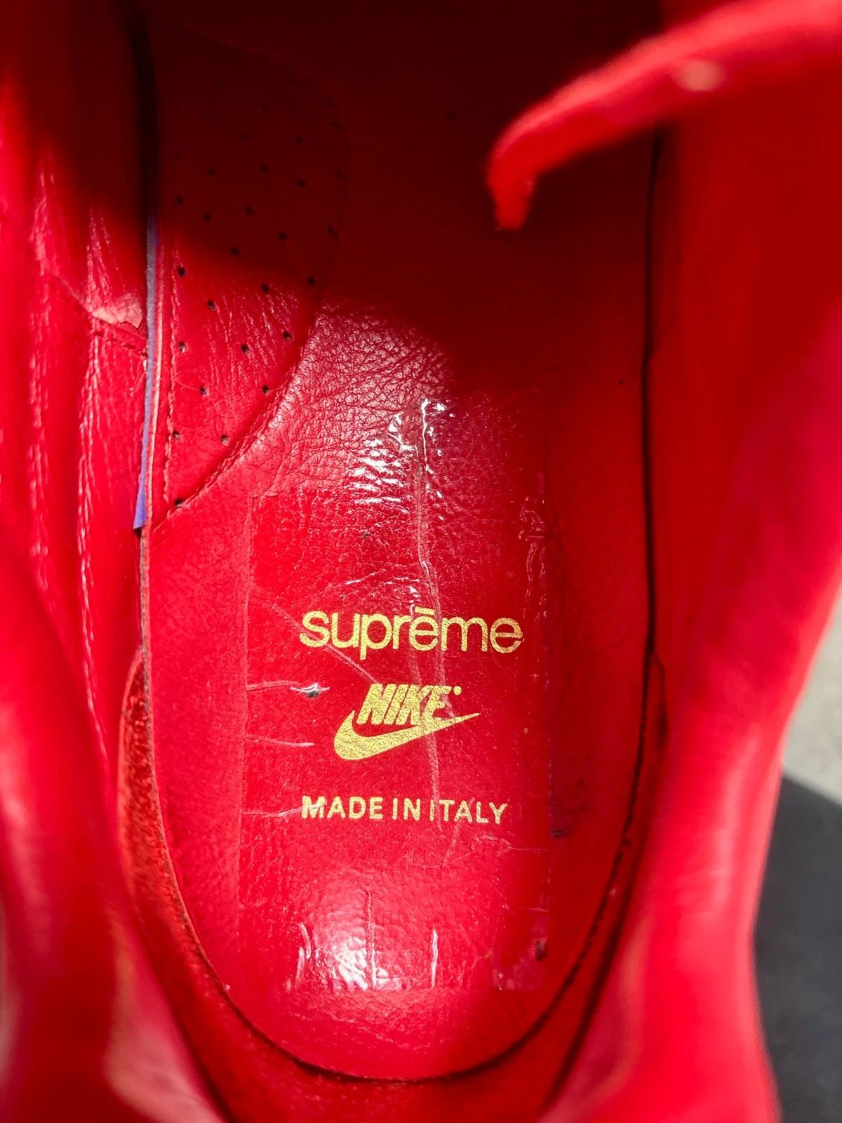 Supreme Nike Air Max 95 Lux x Supreme Red – Made in Italy Size US 9.5 / EU 42-43 - 11 Thumbnail