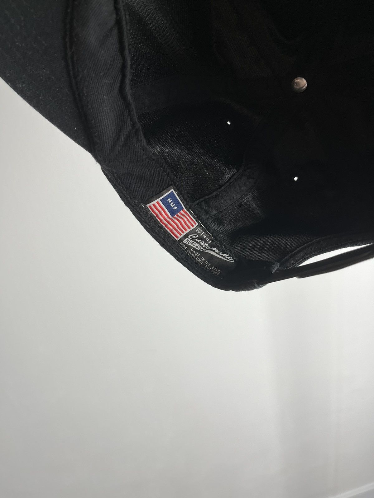 Huf VINTAGE HUF CAP HAT 6 PANEL MADE IN USA Size ONE SIZE - 5 Thumbnail
