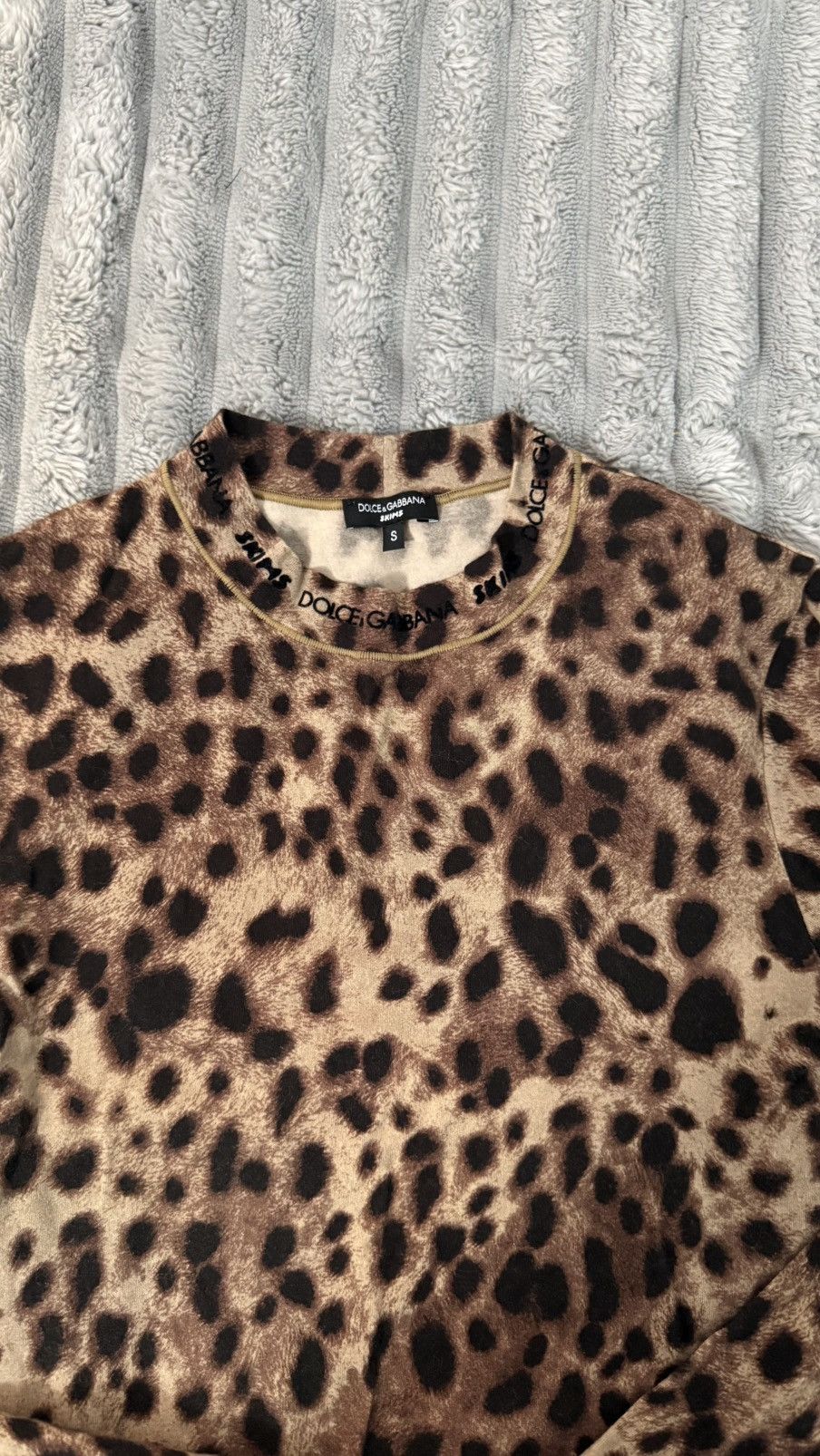 Dolce & Gabbana × SKIMS Skims x Dolce Gabbana Top Size S / US 4 / IT 40 - 1 Thumbnail