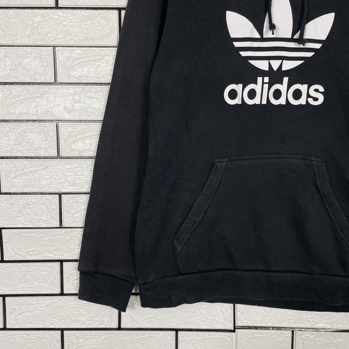Adidas Adidas Big Logo Pullover Hoodie Size US M / EU 48-50 / 2 - 3 Thumbnail