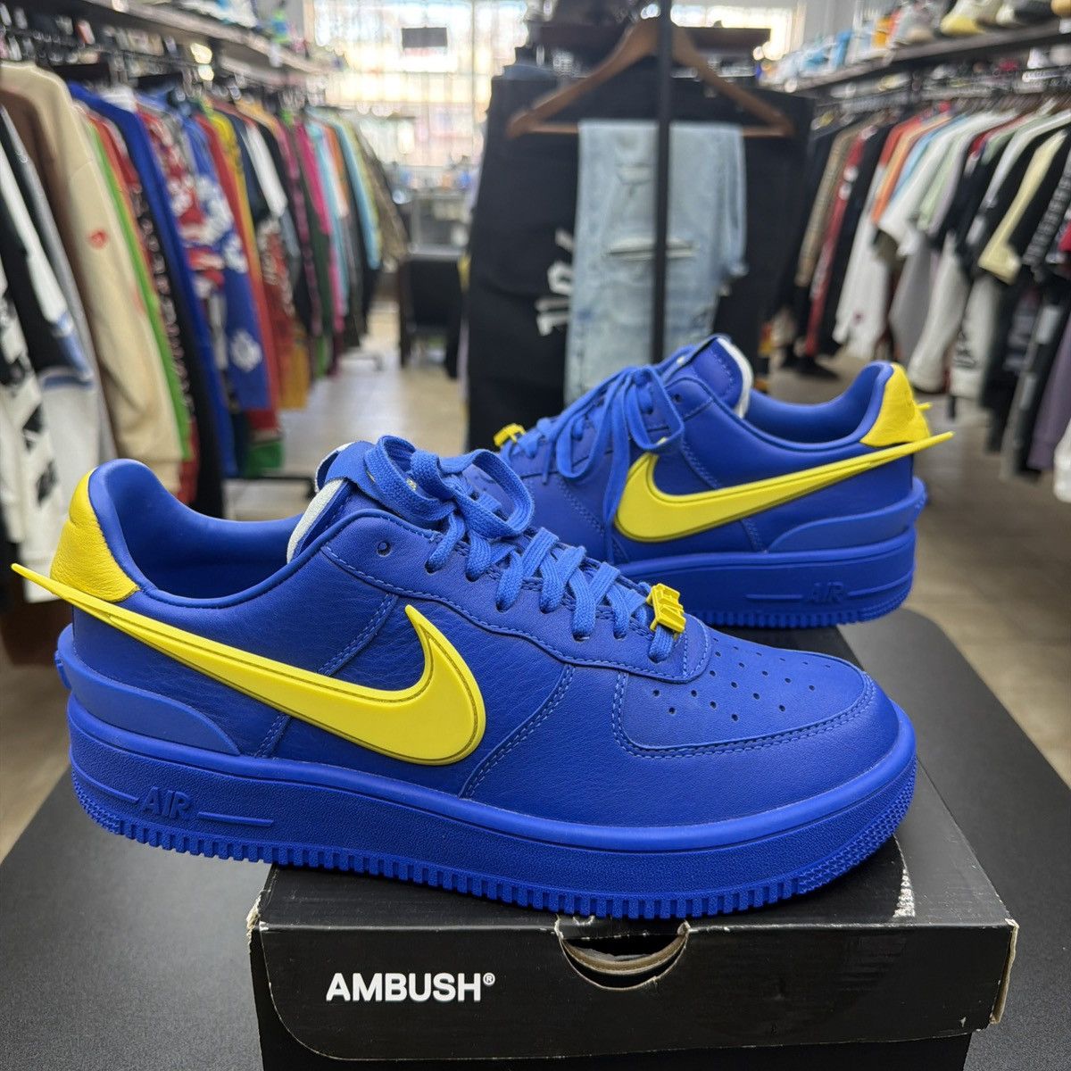 Ambush Design AMBUSH x Nike Air Force 1 Low Game Royal Men’s Size 10 Size US 10 / EU 43 - 3 Thumbnail