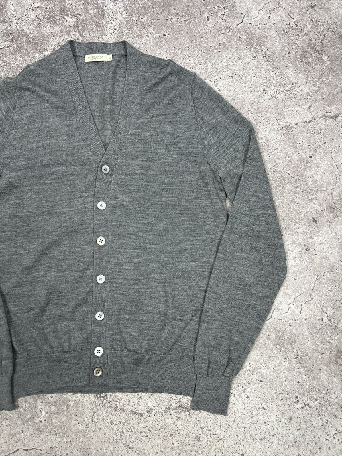 Suitsupply Suitsupply Merino Wool Cardigan Sweater Men’s Size US S / EU 44-46 / 1 - 3 Thumbnail