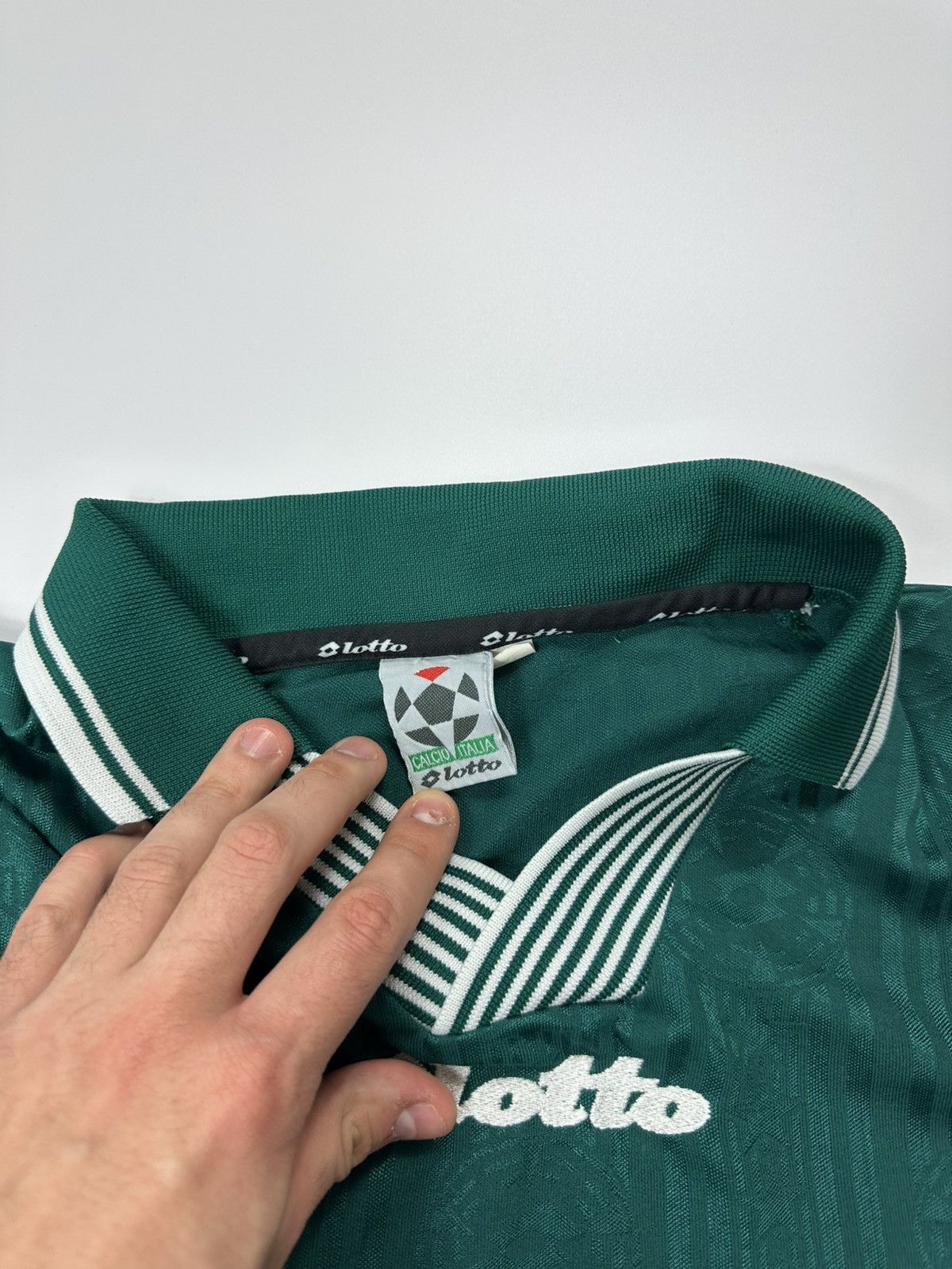 Lotto Sport Ferencvaros Lotto Soccer 90's Jersey Logo Vintage Size US L / EU 52-54 / 3 - 9 Thumbnail