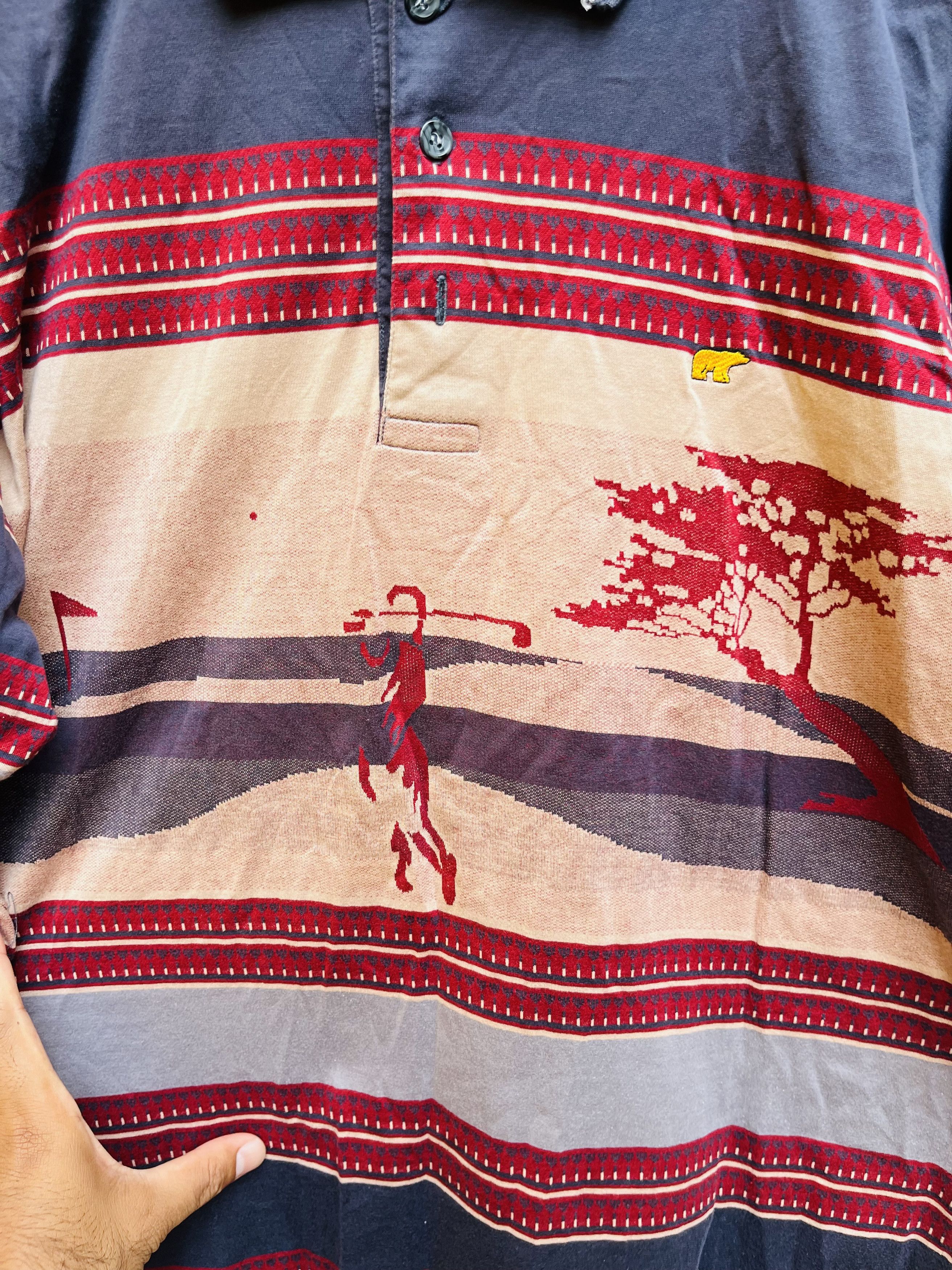 Japanese Brand × Vintage Vintage Jack Spicklaus Golf Japanese Designer Fashion Style Size US L / EU 52-54 / 3 - 5 Thumbnail