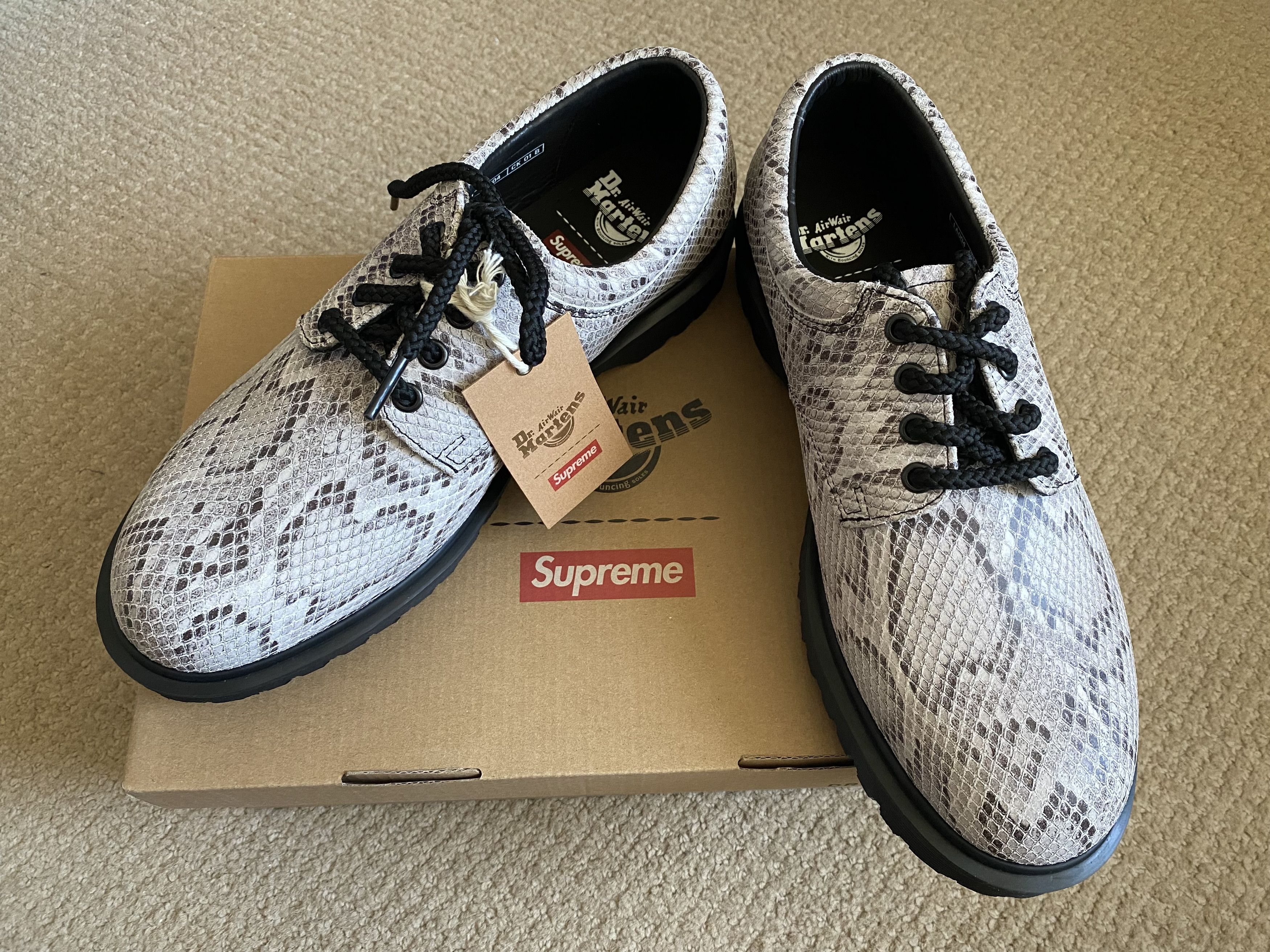 Dr. Martens × Supreme Supreme x doc martens (zebra pony hair color