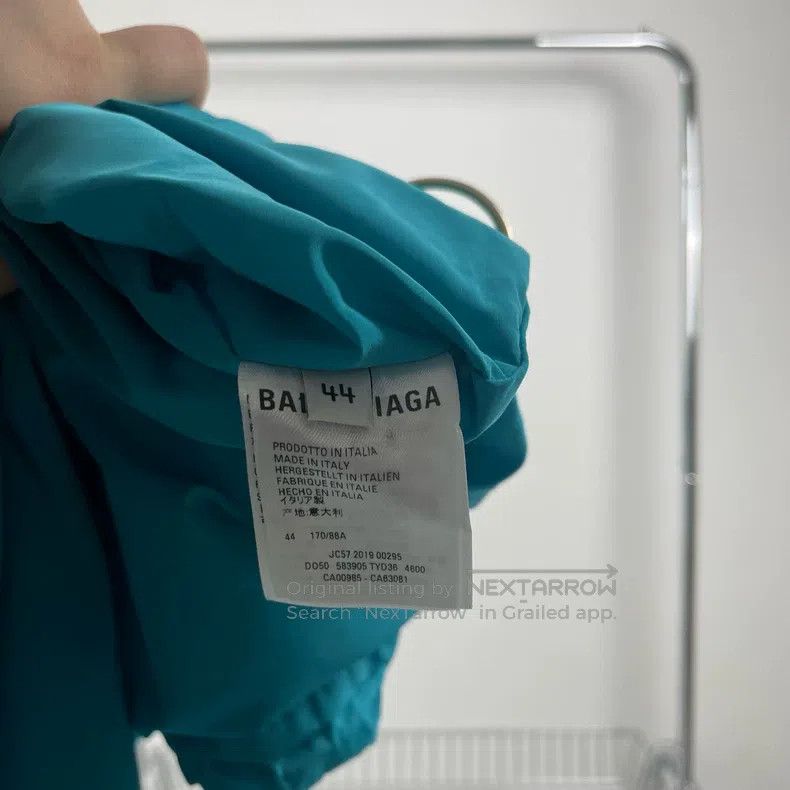 Balenciaga Balenciaga Blue tactical jacket Size US S / EU 44-46 / 1 - 5 Thumbnail
