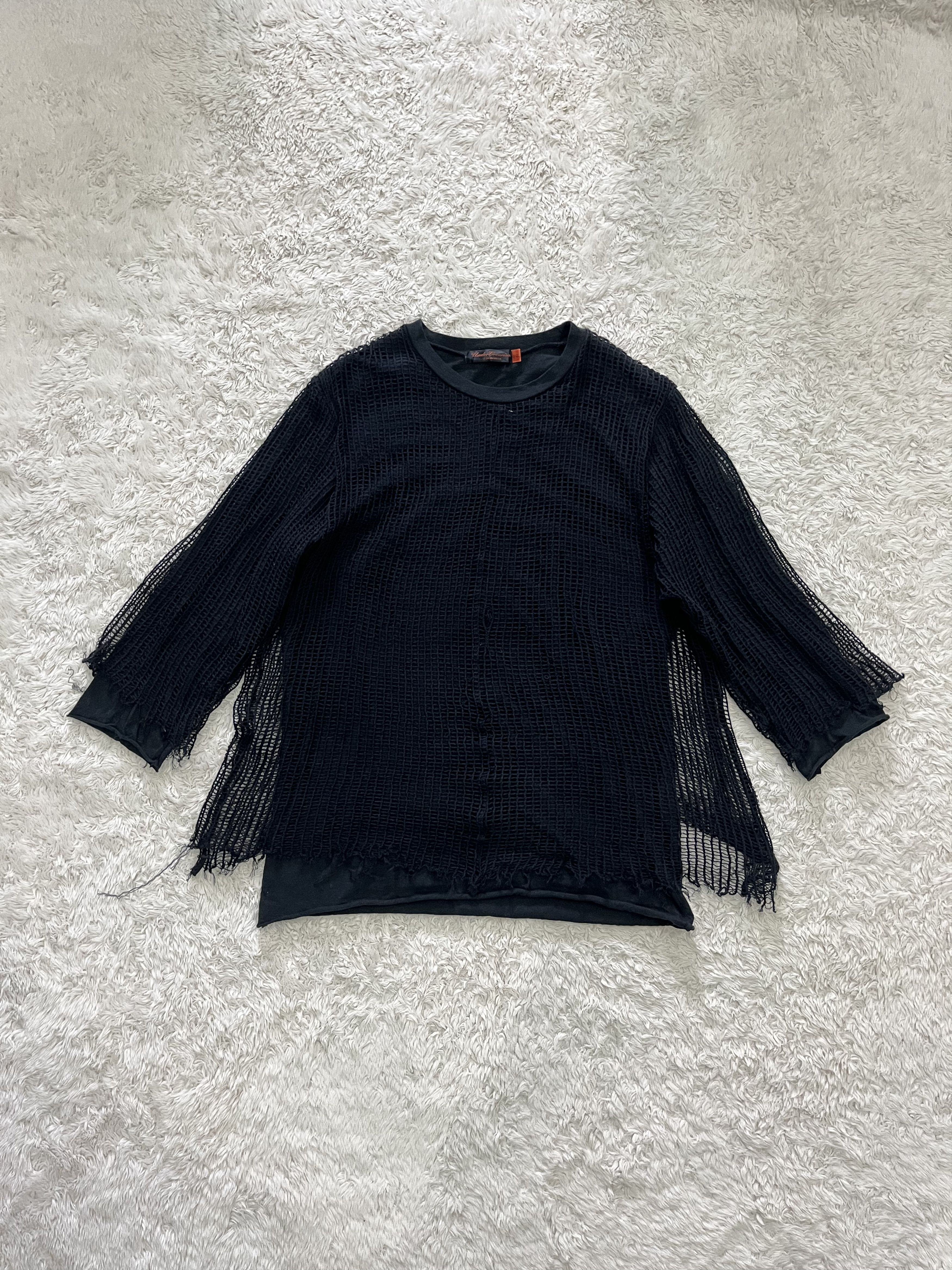 Undercover AW06 - 07 undercover mesh double layered shirt Size US M / EU 48-50 / 2 - 1 Thumbnail