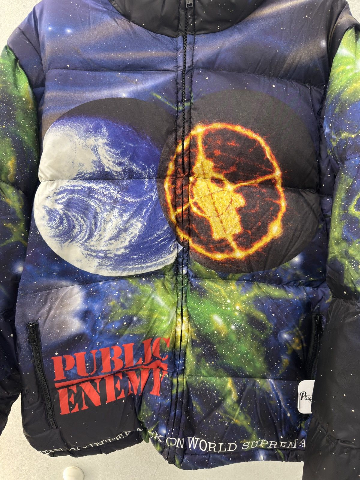 Supreme × Undercover Supreme Under Cover Public Enemy Puffer Jacket Size US L / EU 52-54 / 3 - 2 Thumbnail